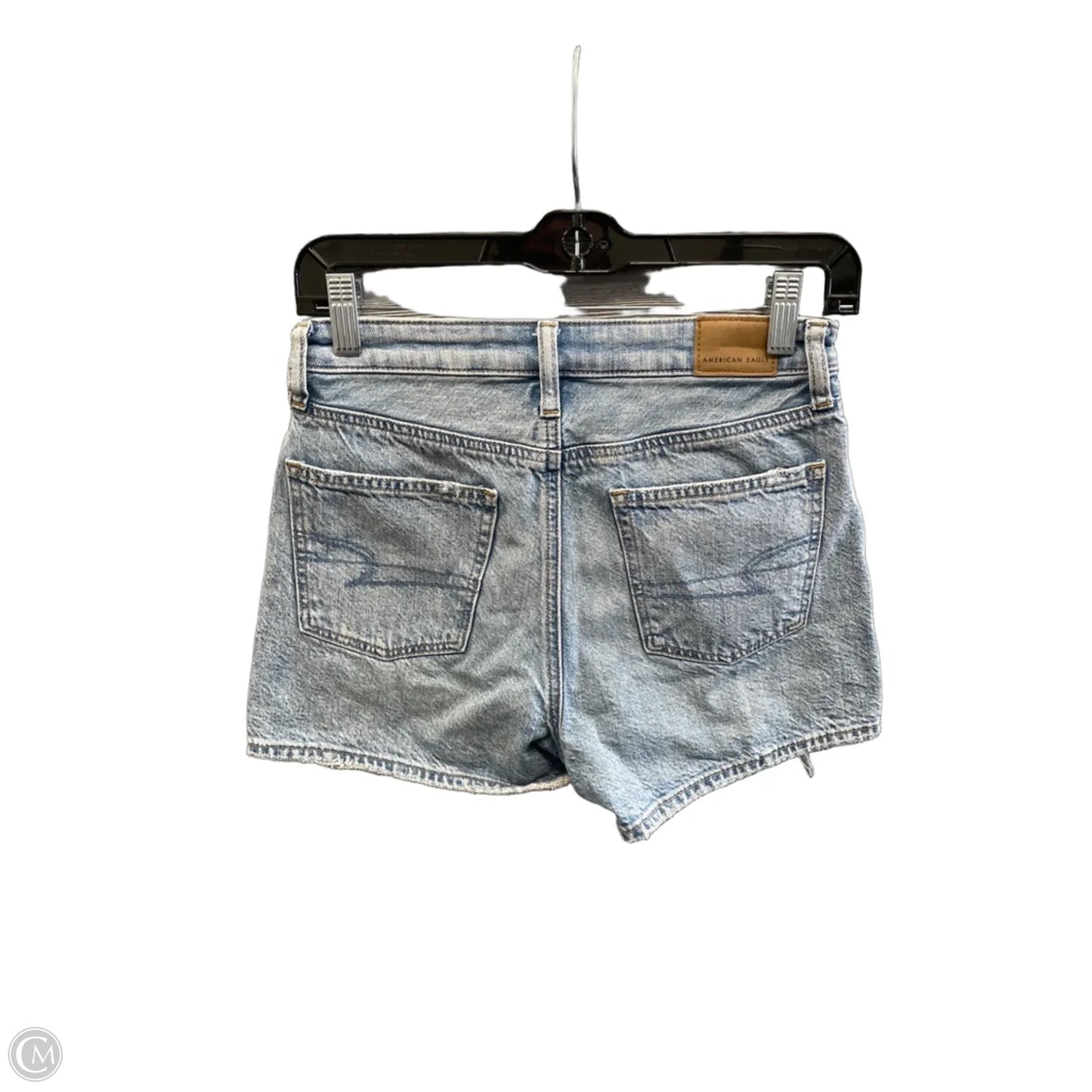Shorts By American Eagle In Blue Denim, Size: 0