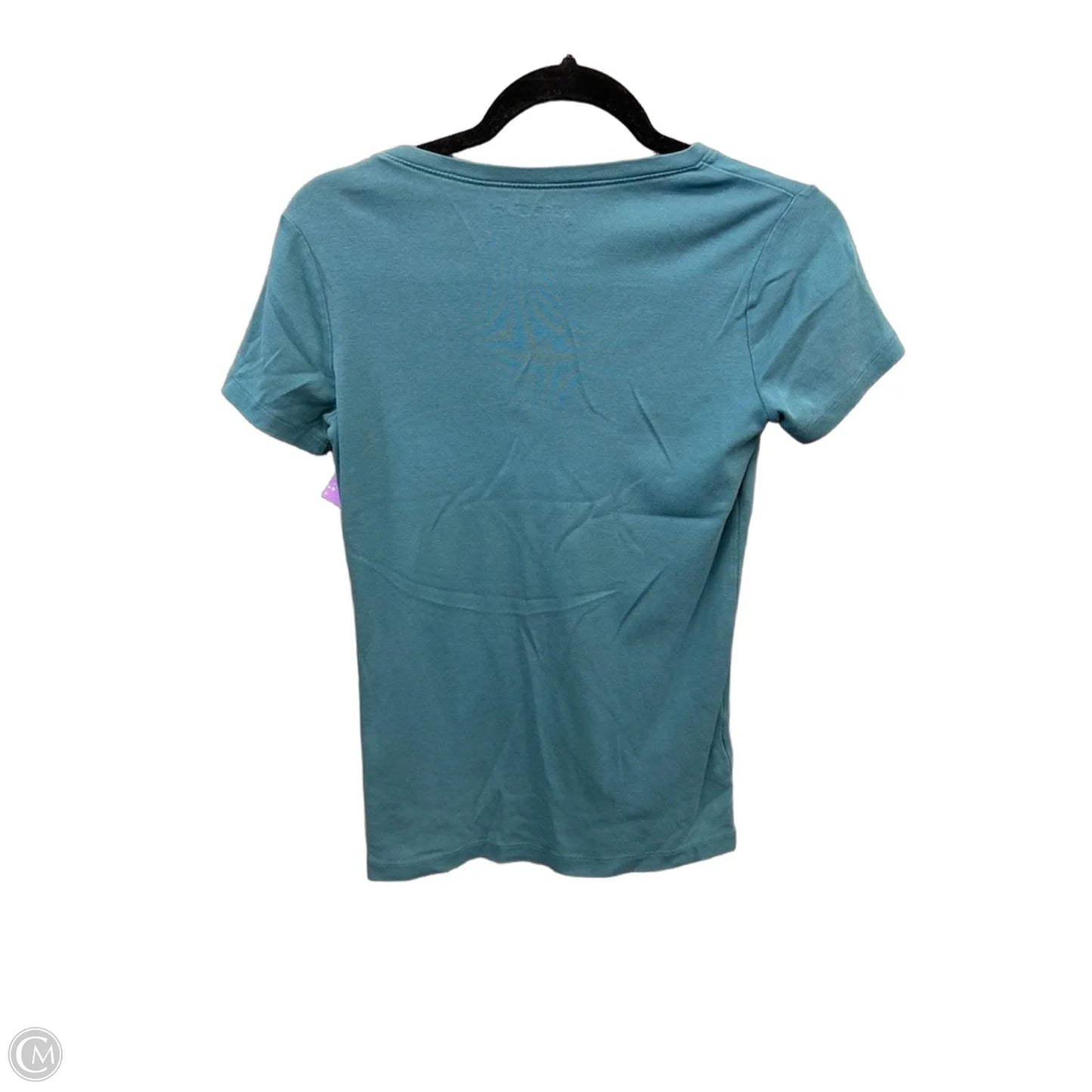 Top Short Sleeve Basic By Eddie Bauer In Blue, Size: S