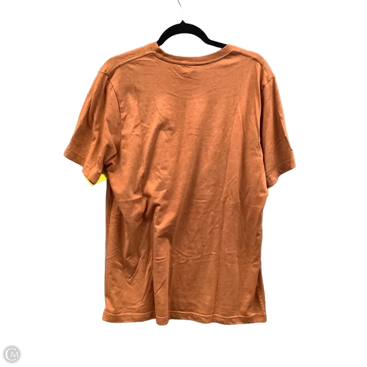 Top Short Sleeve Basic By Canvas In Orange, Size: Xl