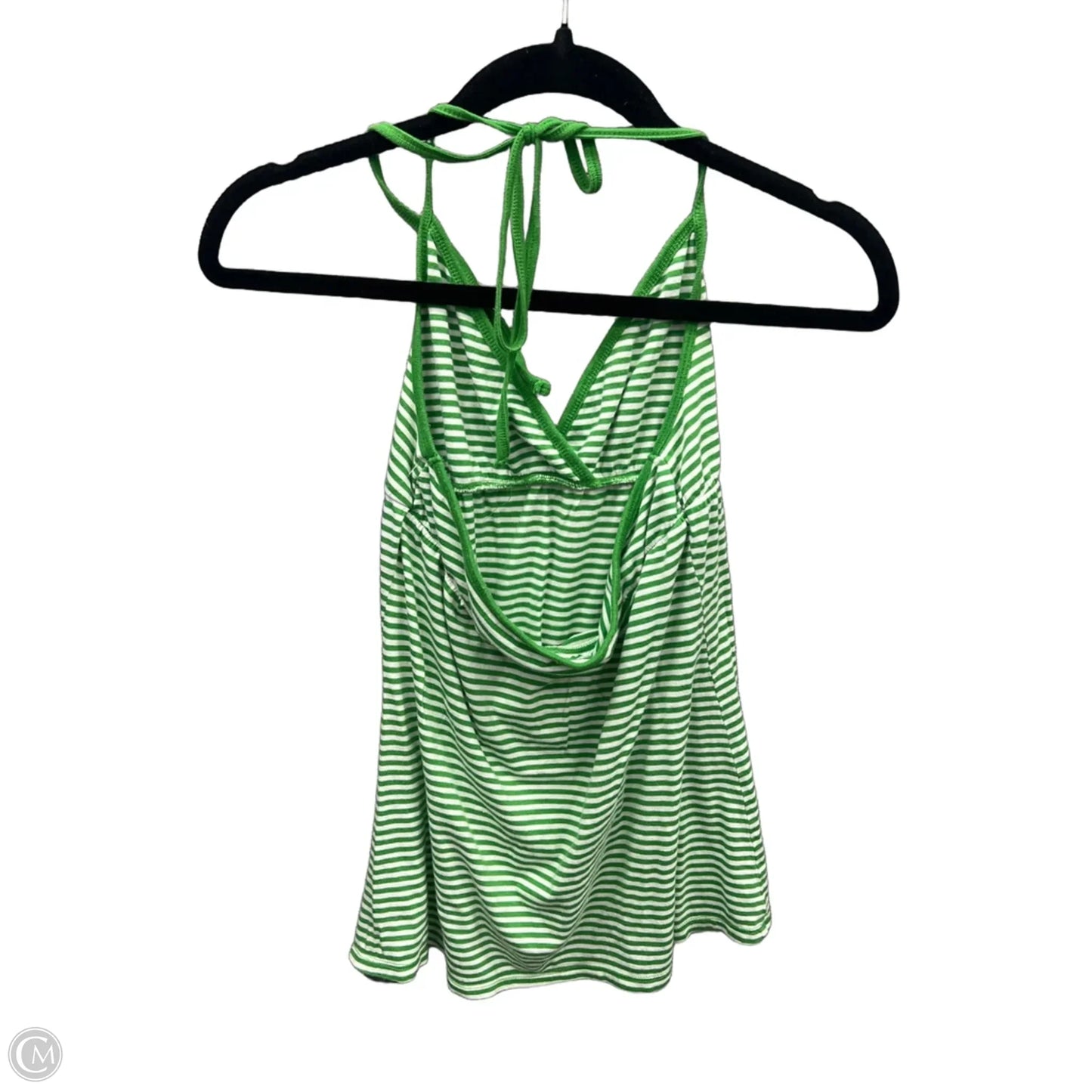 Top Sleeveless By Gap In Green, Size: S