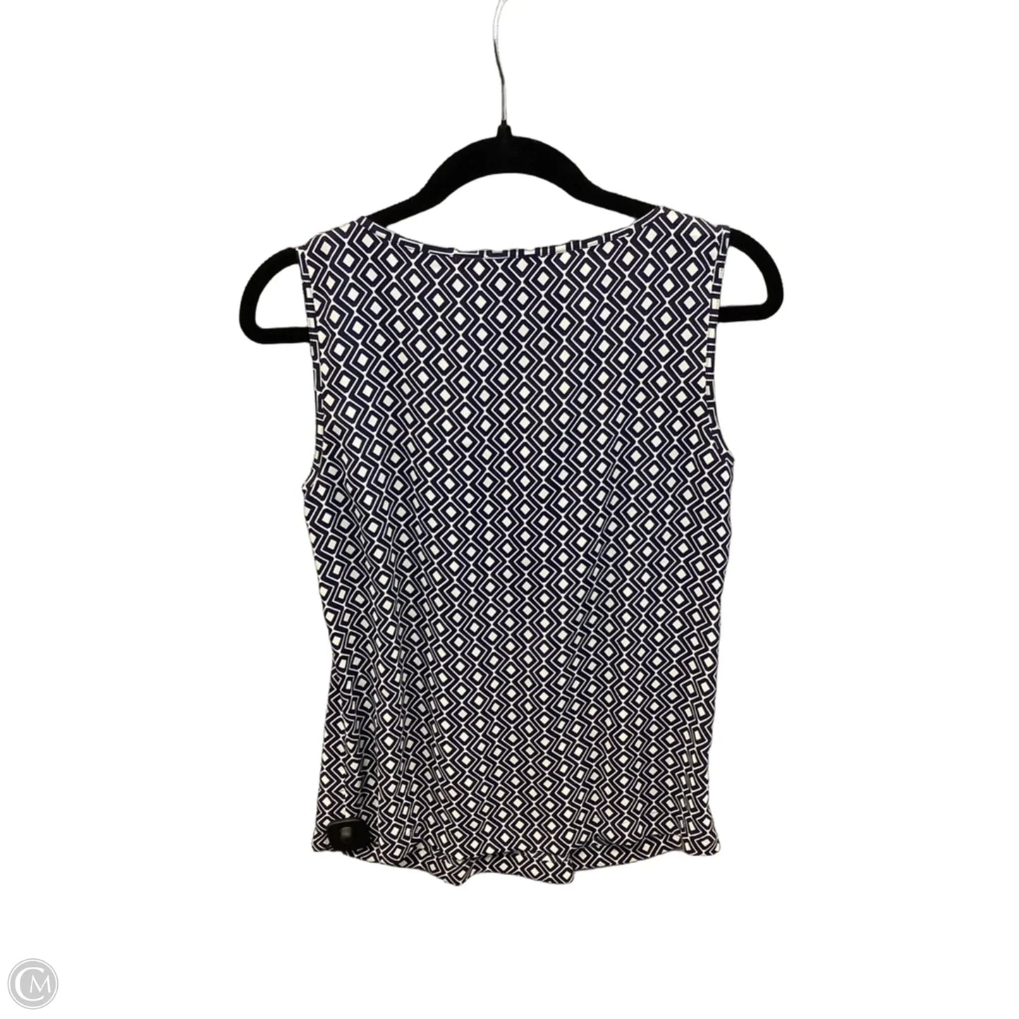 Top Sleeveless By Loft In Navy, Size: Xs
