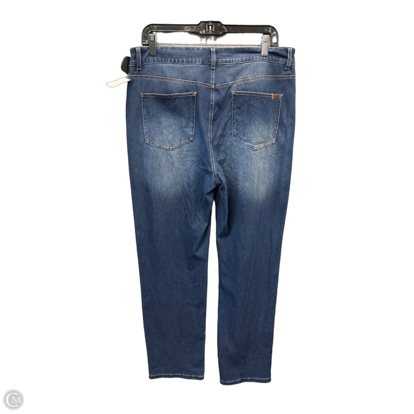 Jeans Wide Leg By Halara In Blue Denim, Size: 16