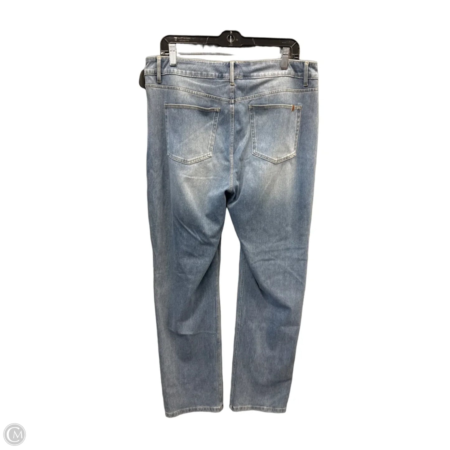 Jeans Straight By Halara In Blue Denim, Size: 14