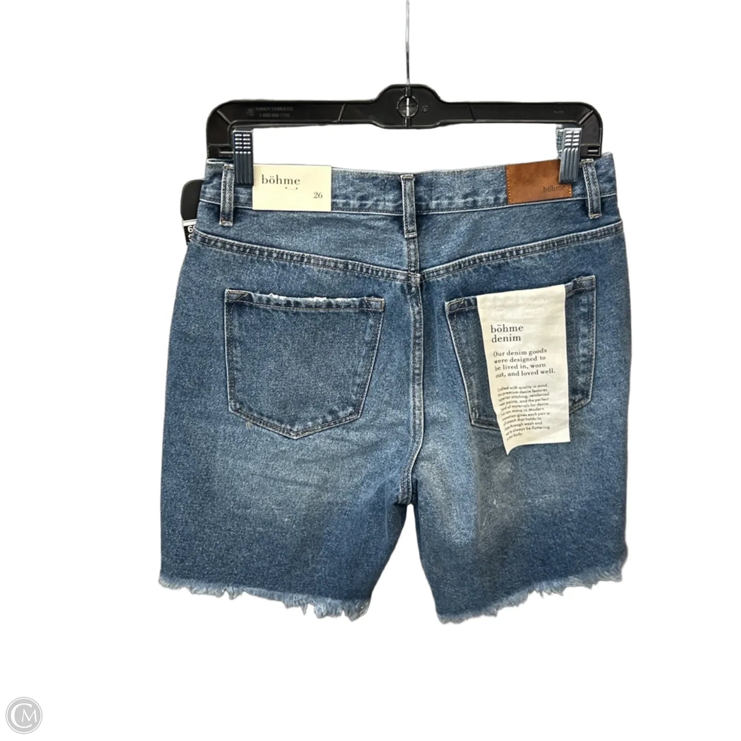 Shorts By Bohme In Blue Denim, Size: 2