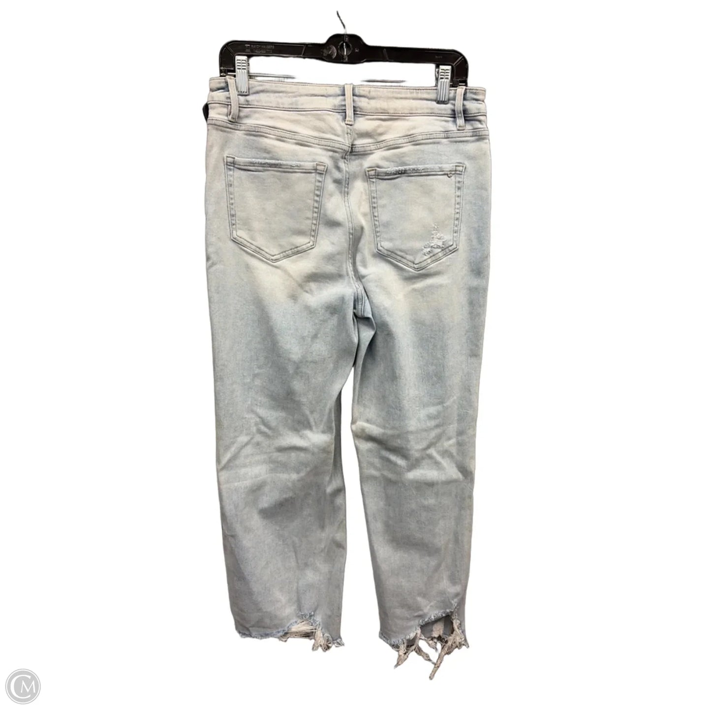 Jeans Straight By Micas In Blue Denim, Size: 10