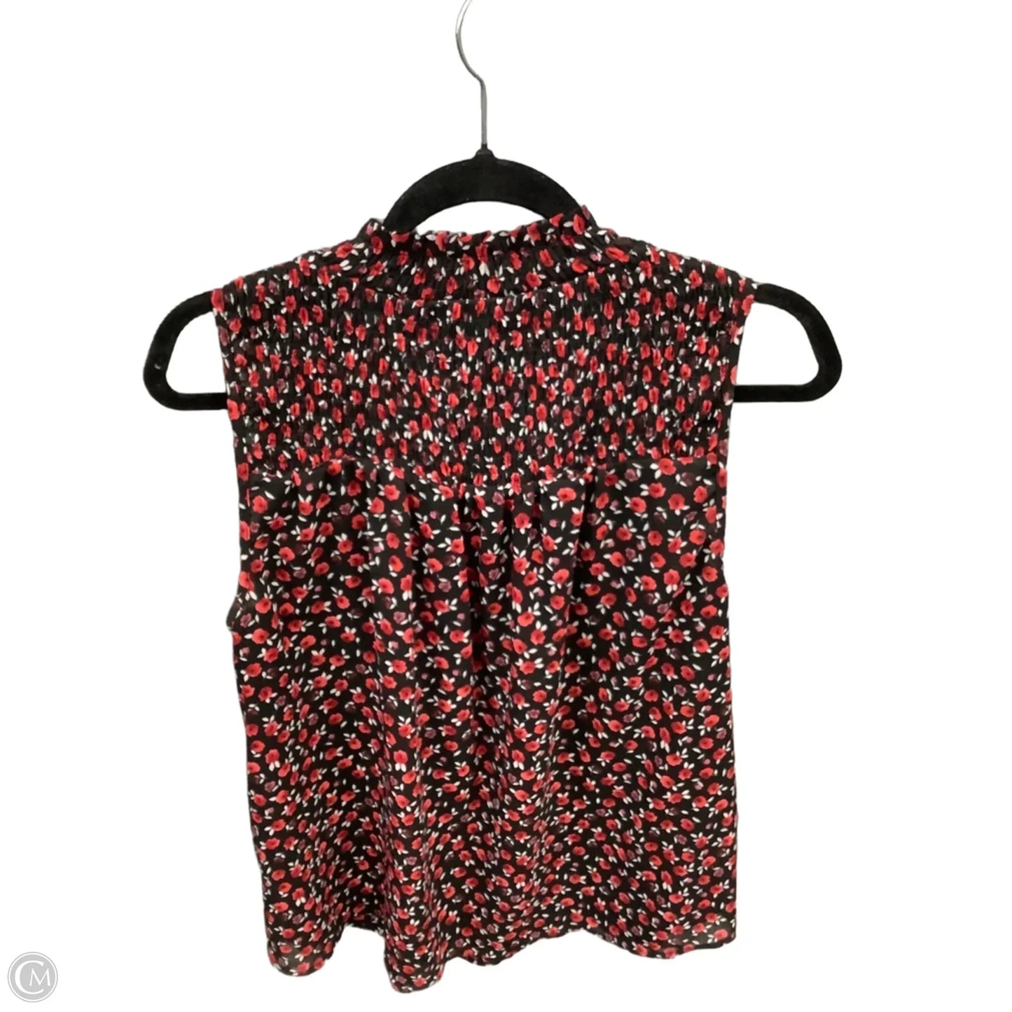 Blouse Sleeveless By Torrid In Black & Red, Size: L