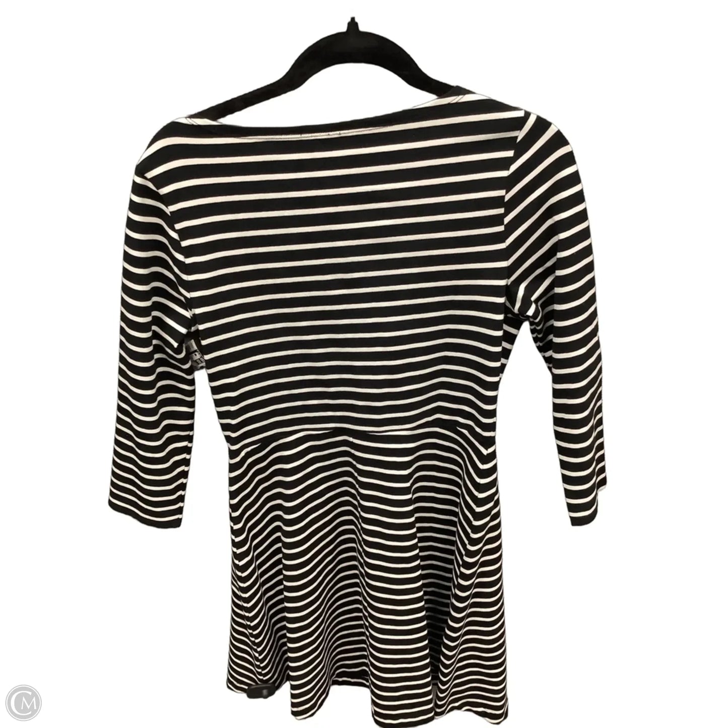 Dress Casual Midi By Old Navy In Striped Pattern, Size: M