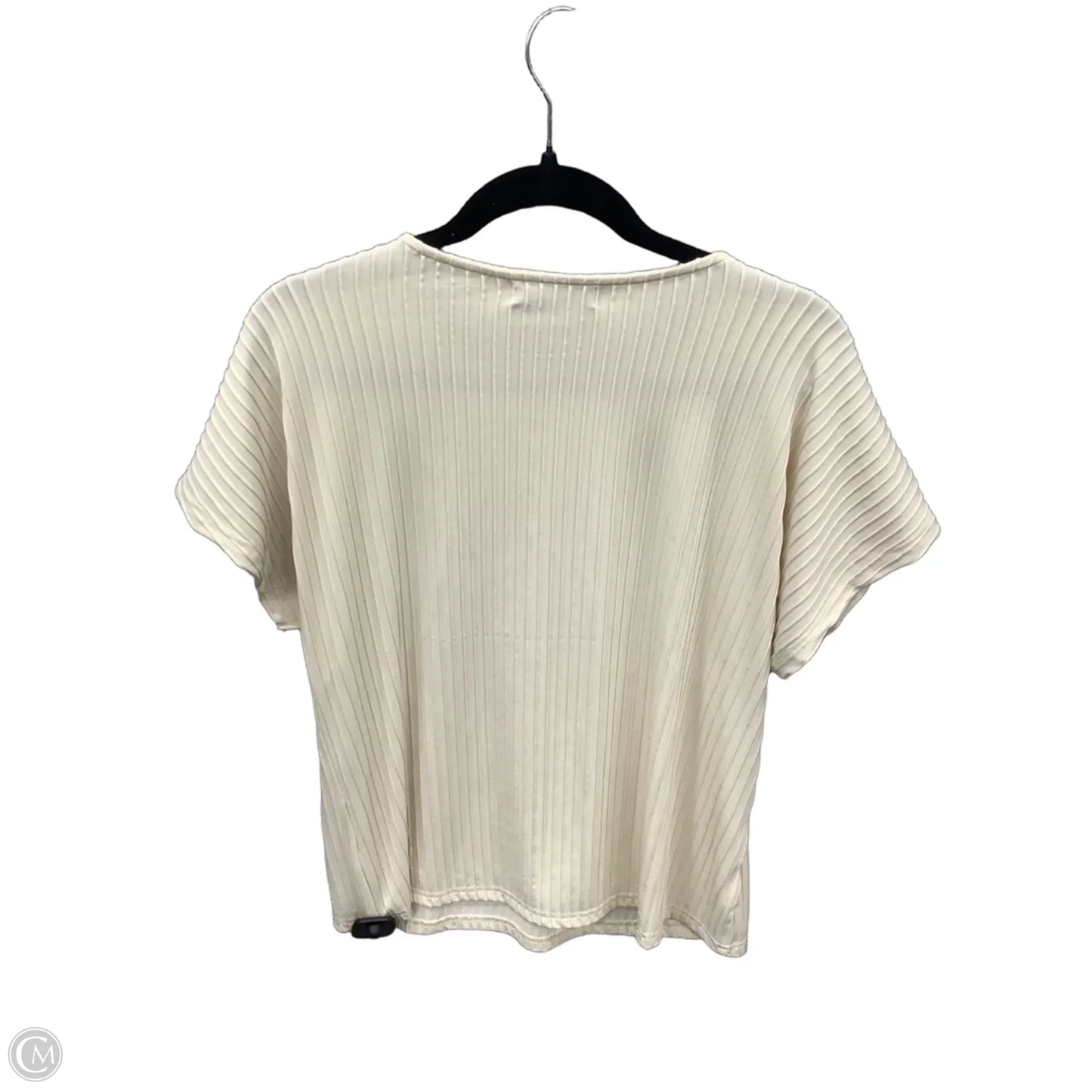 Top Short Sleeve By Clothes Mentor In Yellow, Size: M