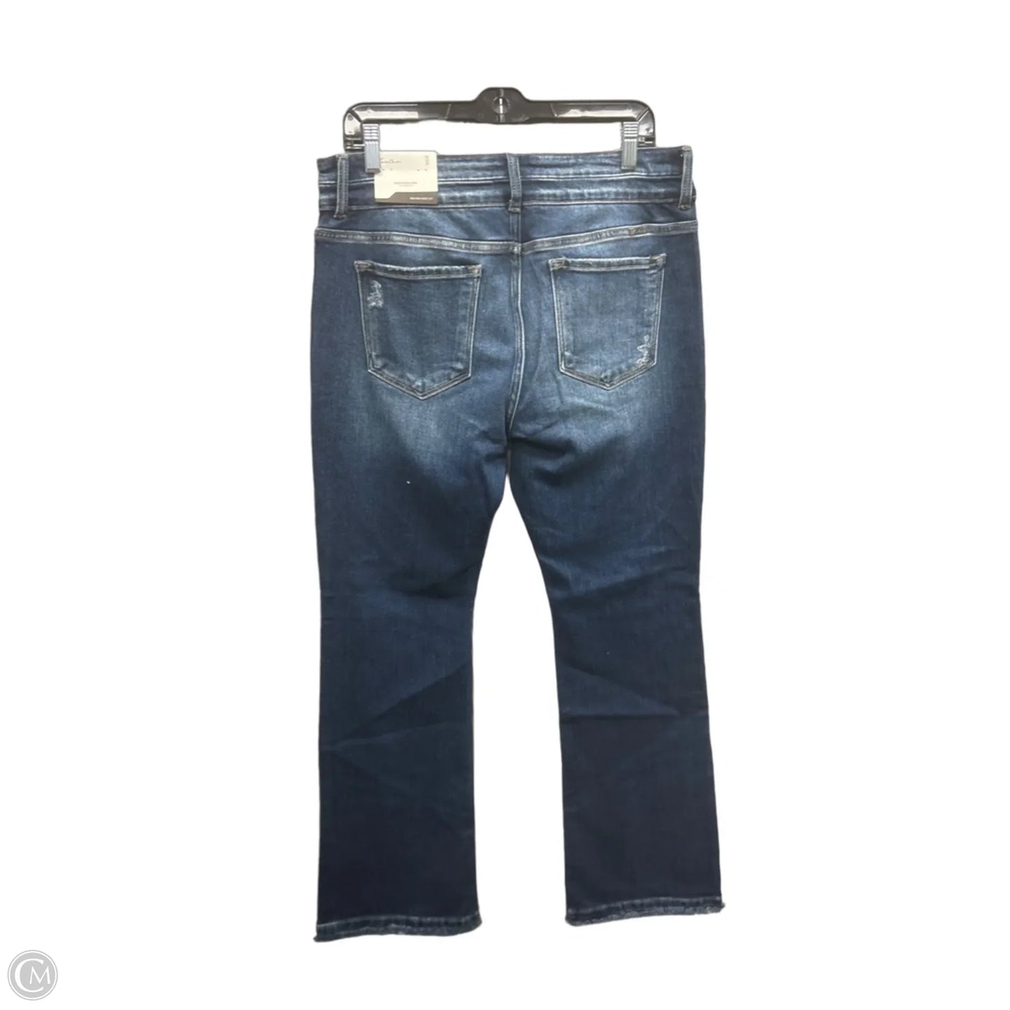 Jeans Boot Cut By Kancan In Blue Denim, Size: 14