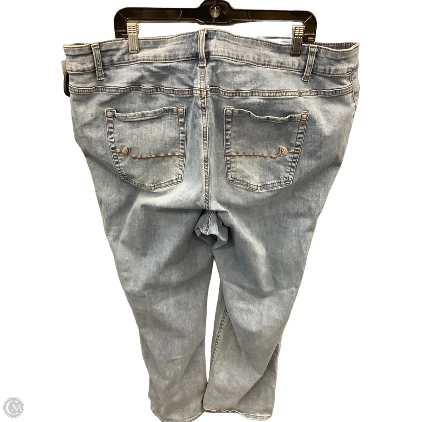Jeans Straight By Maurices In Blue Denim, Size: 24