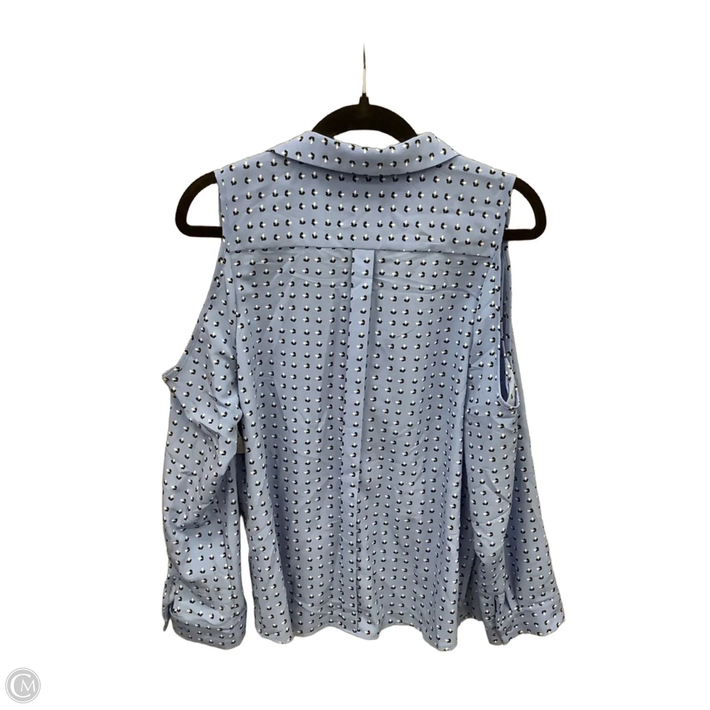 Top Long Sleeve By Limited In Blue, Size: Xl