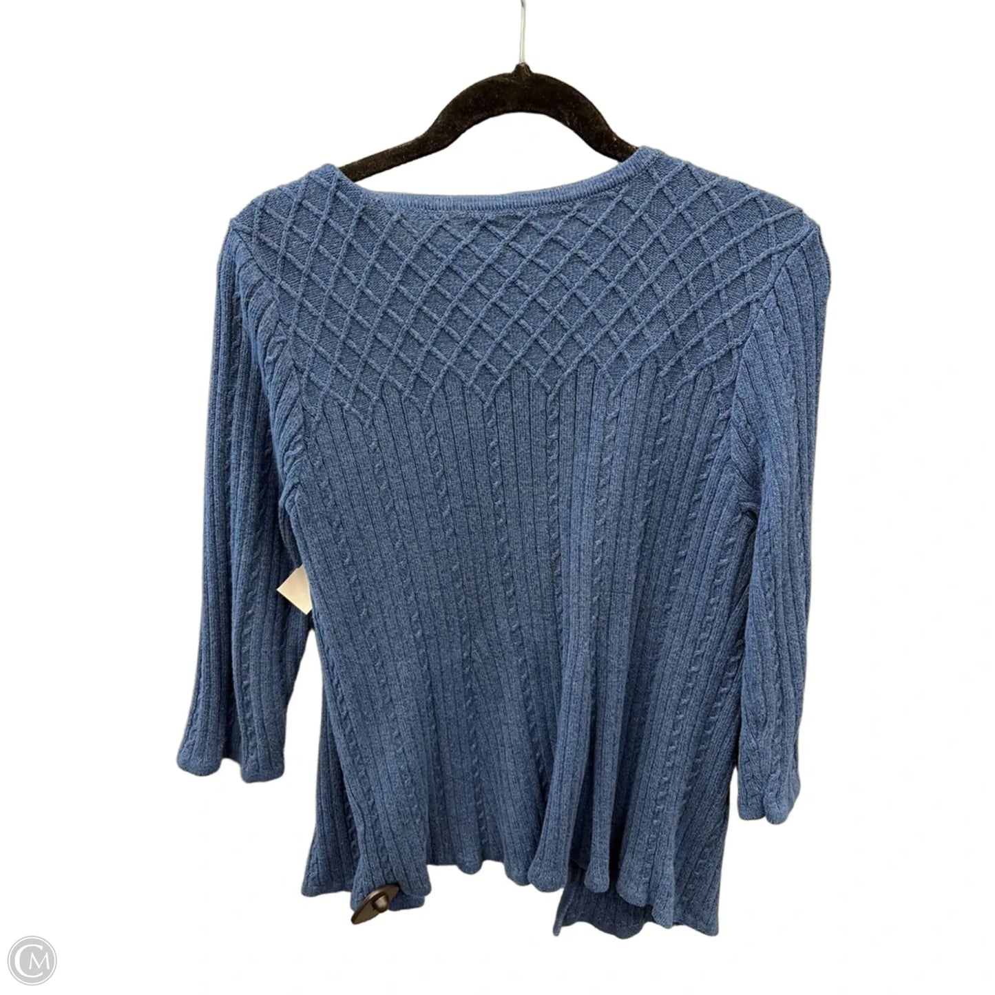 Cardigan By Croft And Barrow In Navy, Size: L