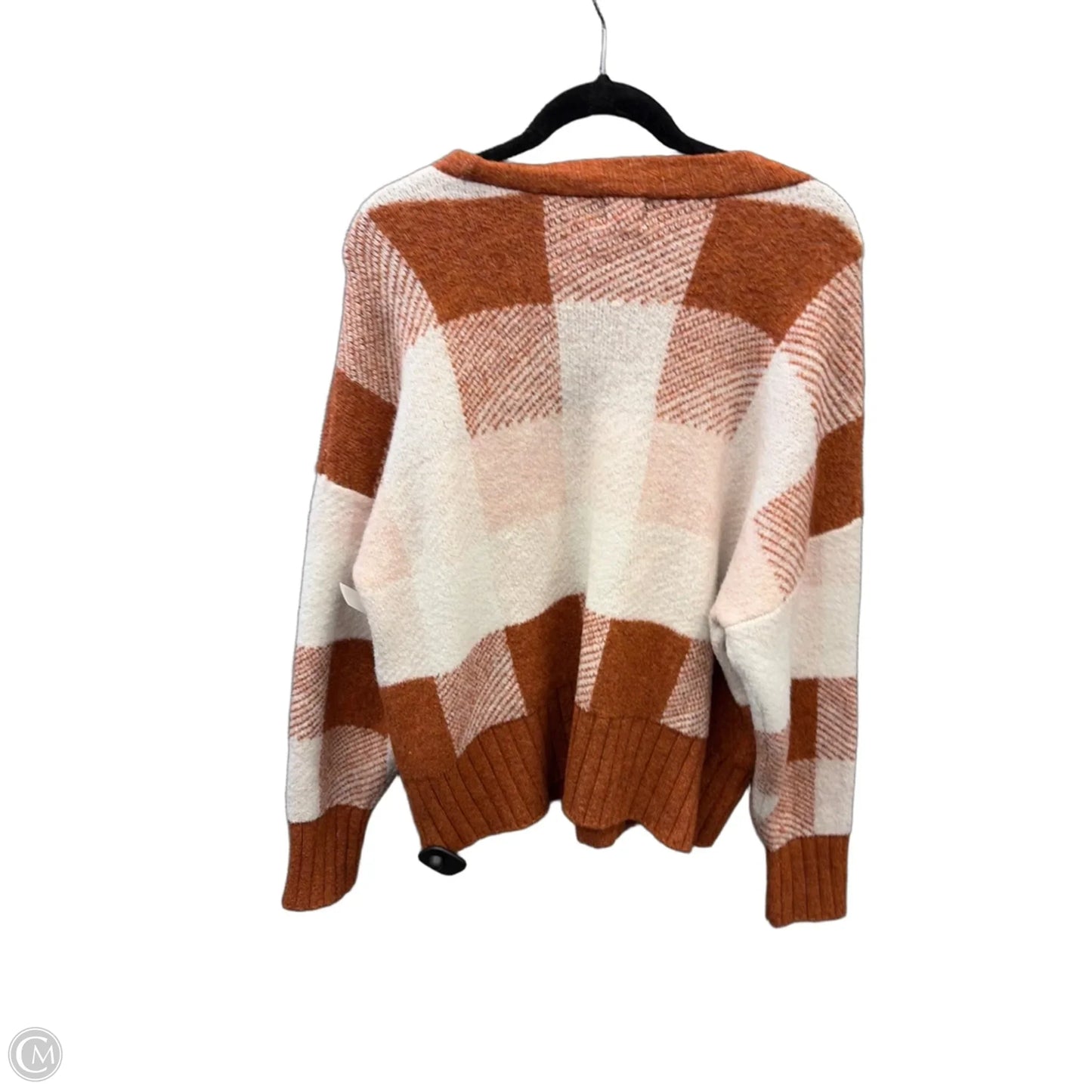Sweater By A New Day In Plaid Pattern, Size: L