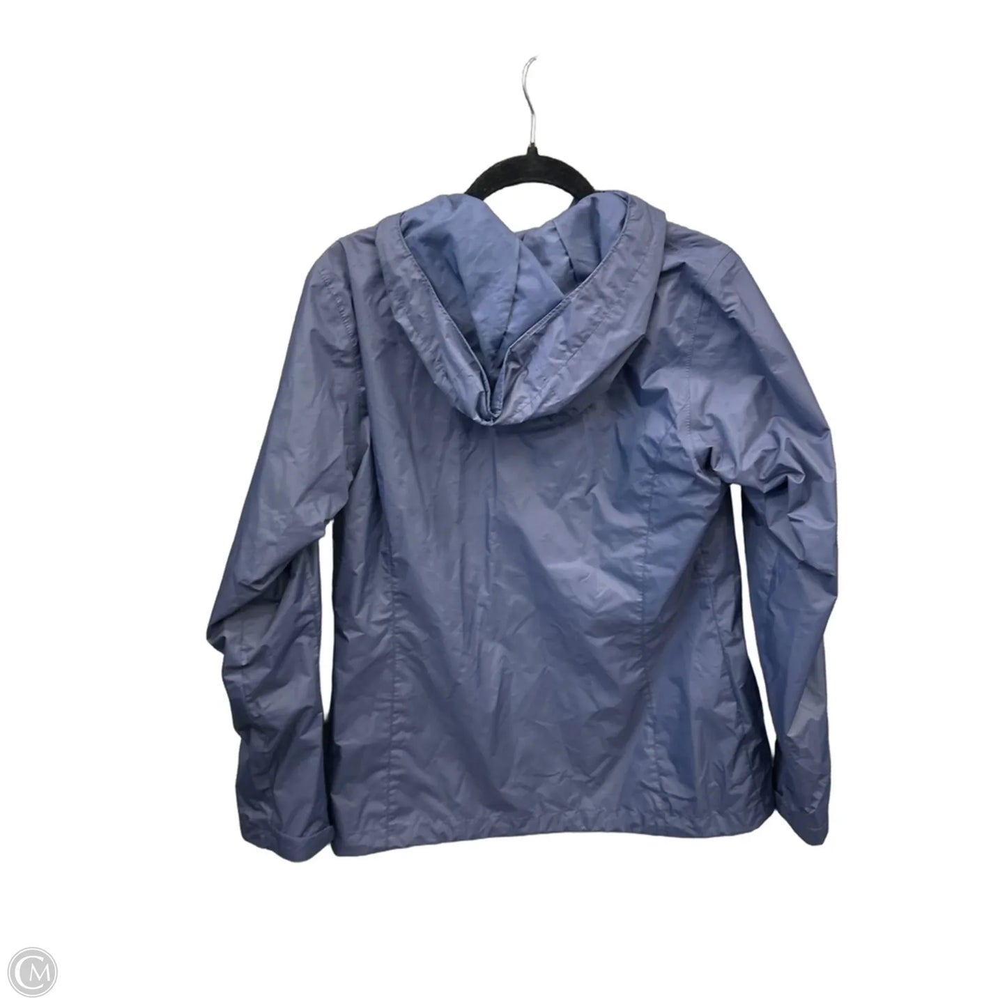 Jacket Windbreaker By Columbia In Navy, Size: M