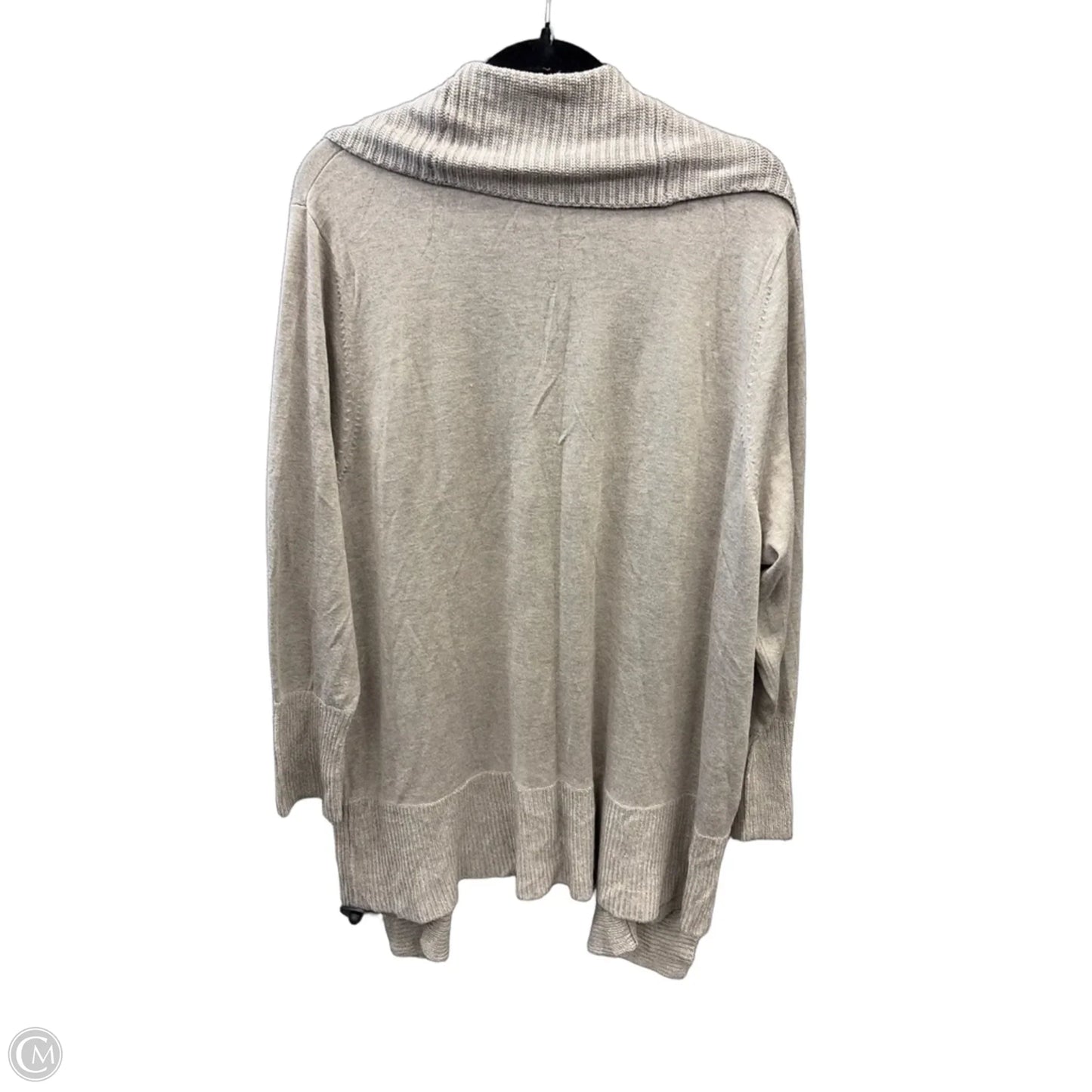 Cardigan By Joan Vass In Grey, Size: 3x