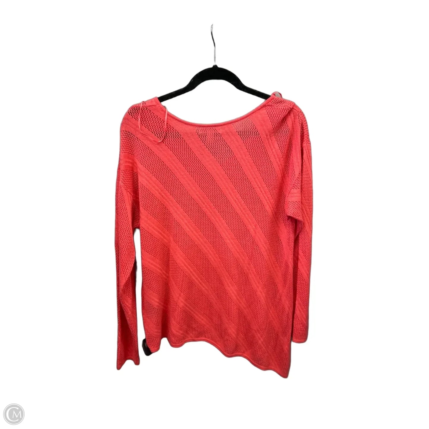 Top Long Sleeve By Dana Buchman In Pink, Size: Xl