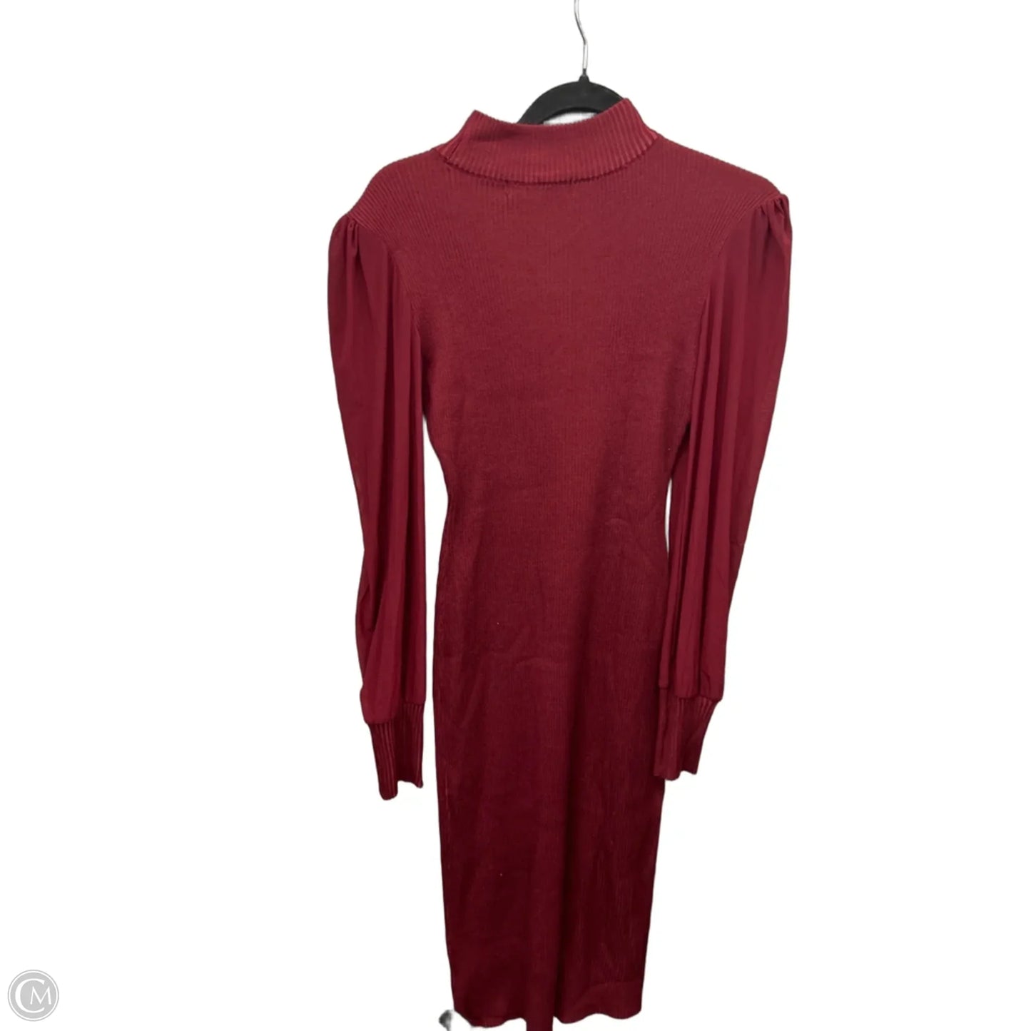 Dress Sweater By Almost Famous In Red, Size: L