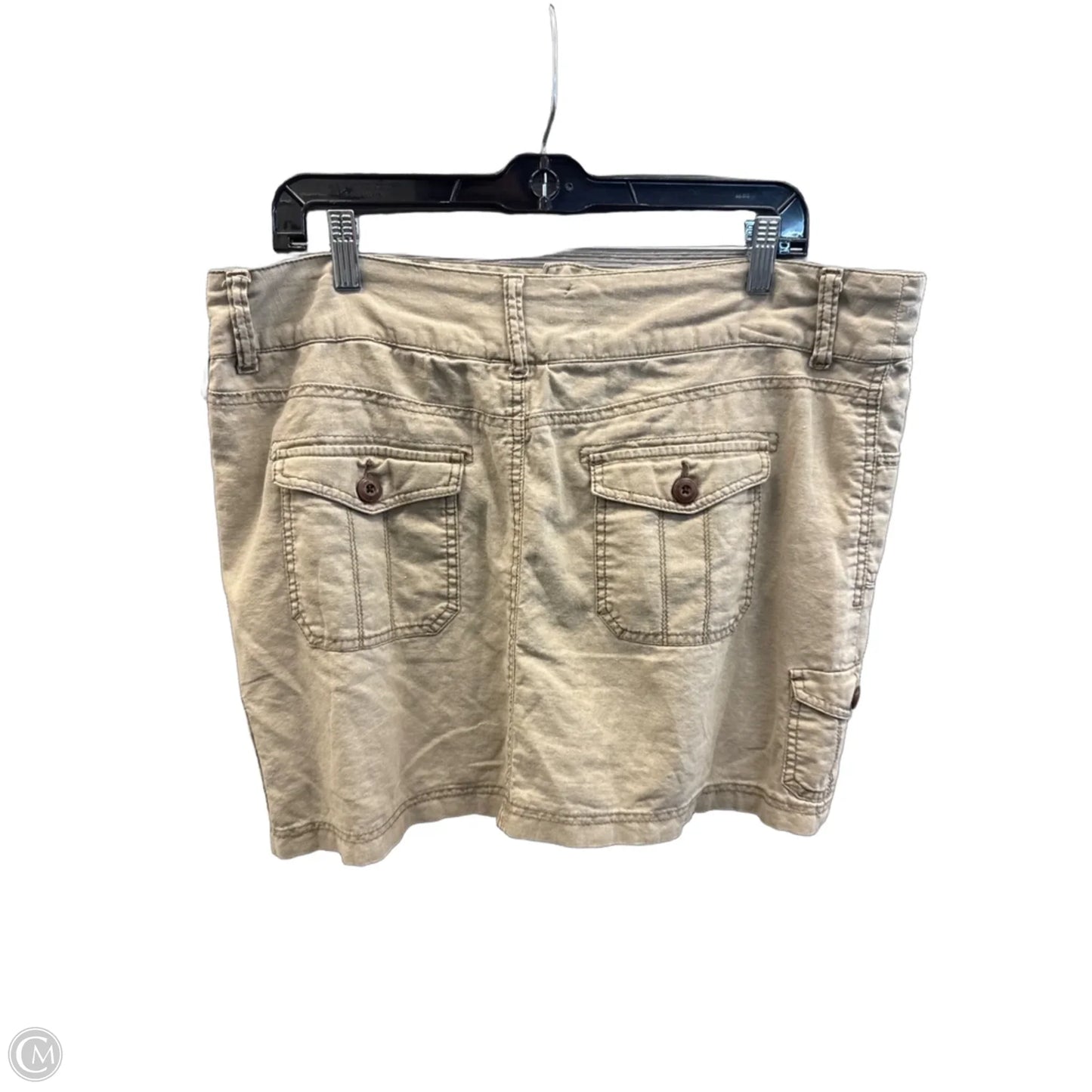 Skirt Mini & Short By Sonoma In Tan, Size: 14