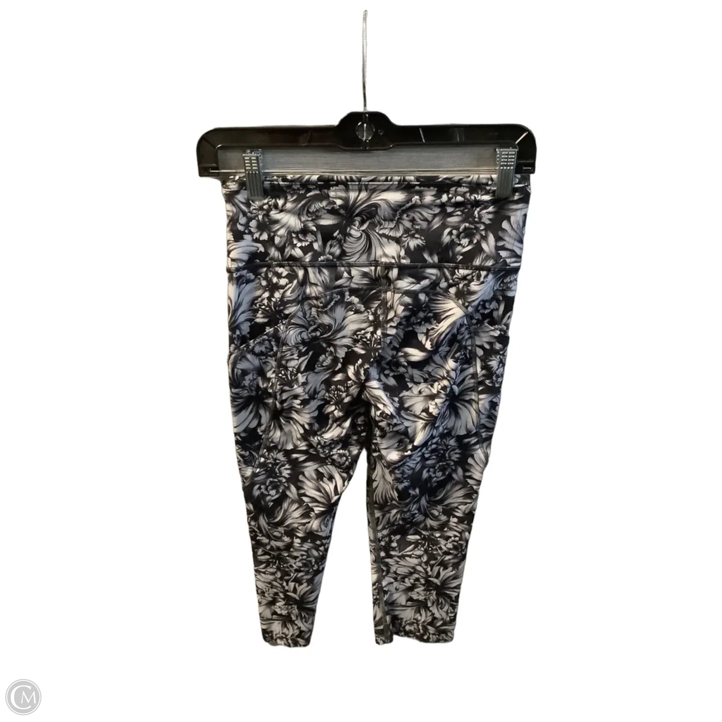Athletic Leggings Capris By Lululemon In Grey, Size: S