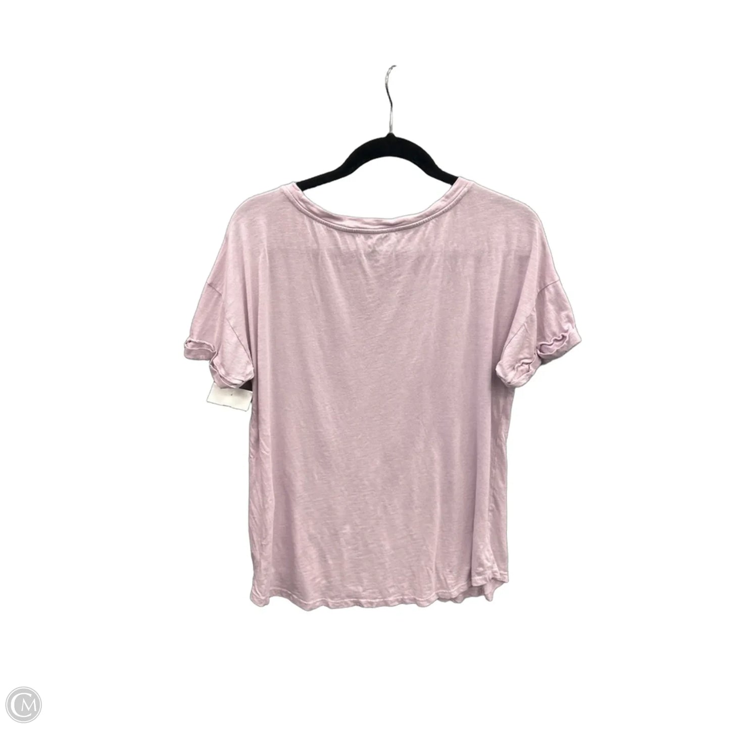 Top Short Sleeve Basic By Maurices In Purple, Size: M