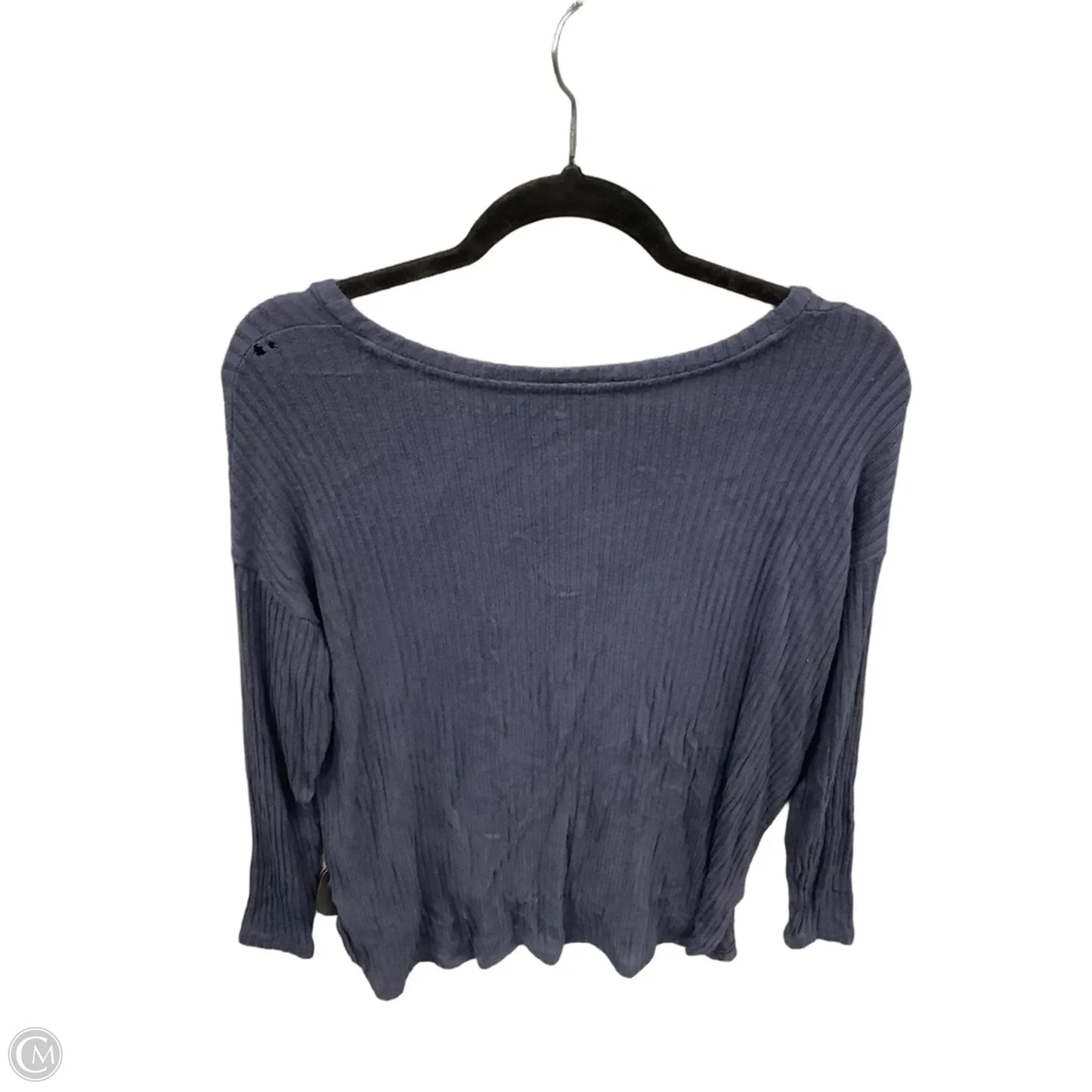 Tunic Long Sleeve By American Eagle In Navy, Size: Sp