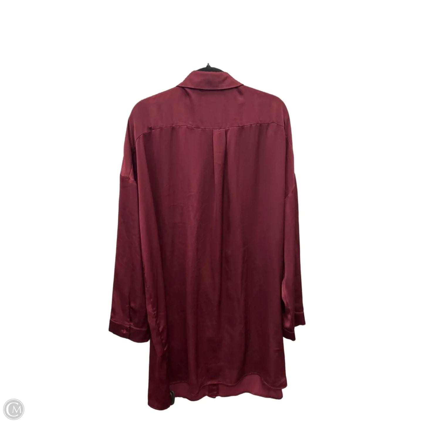 Dress Casual Short By Arula In Maroon, Size: 3x