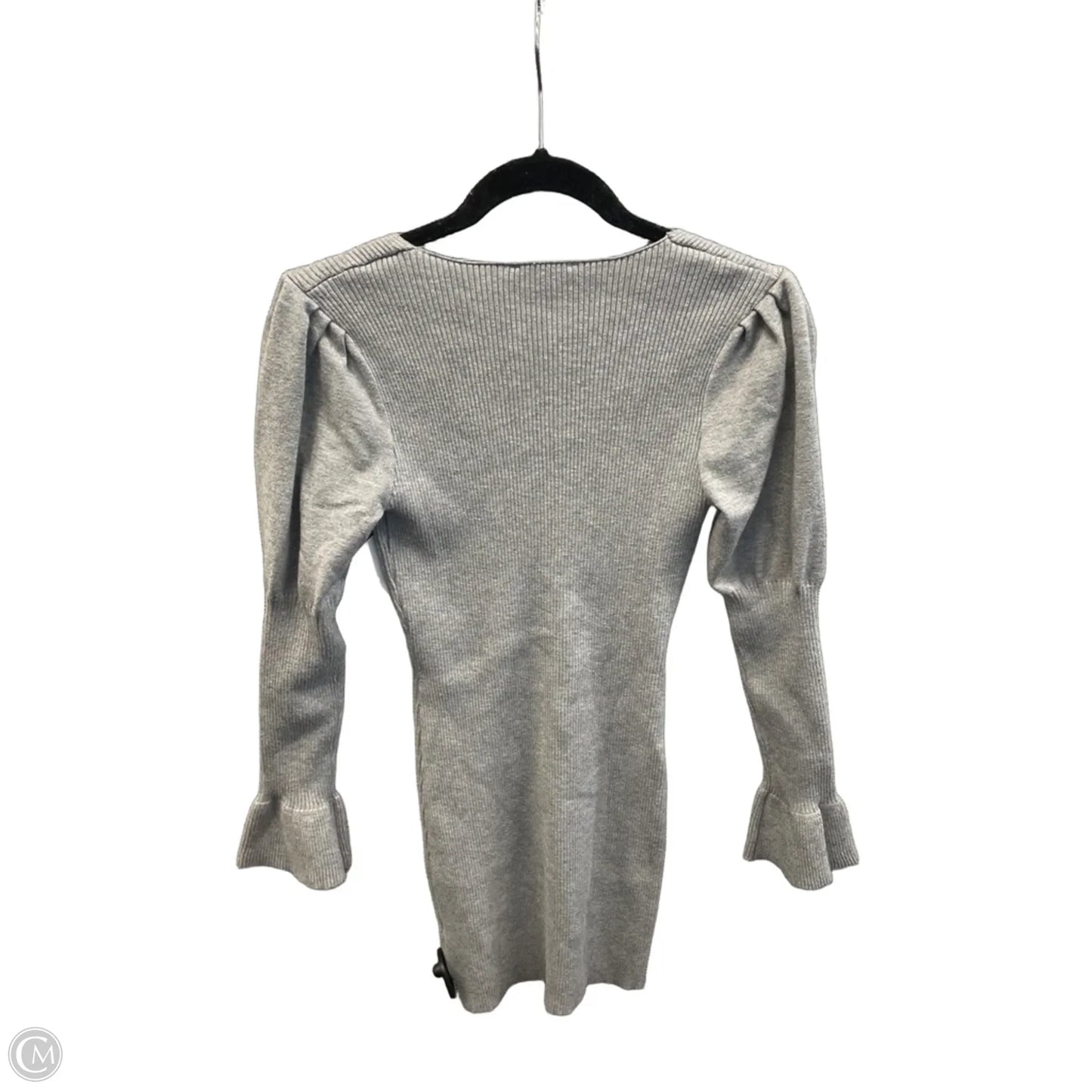 Dress Sweater By Clothes Mentor In Grey, Size: M