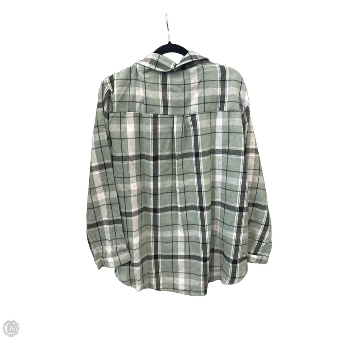 Top Long Sleeve By Clothes Mentor In Green, Size: Xl