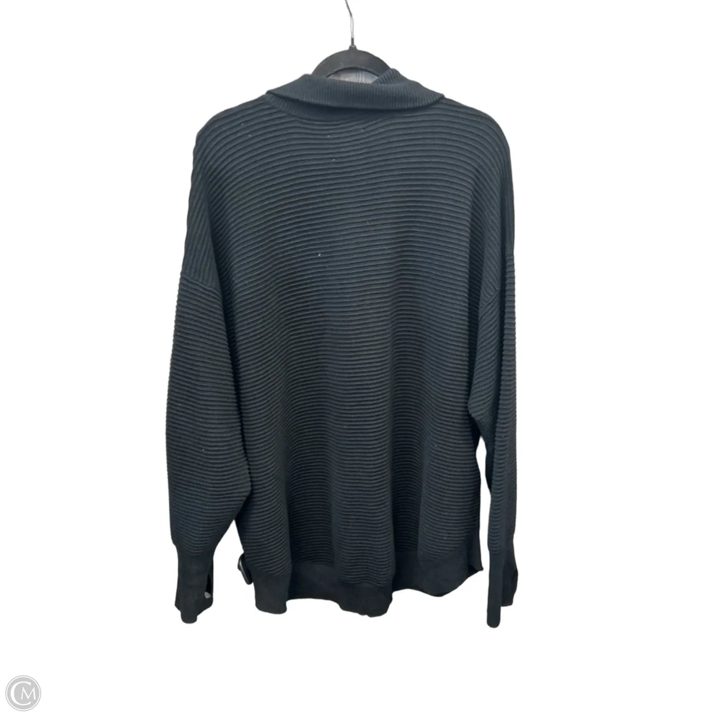 Sweatshirt Collar By Offline In Black, Size: Xl