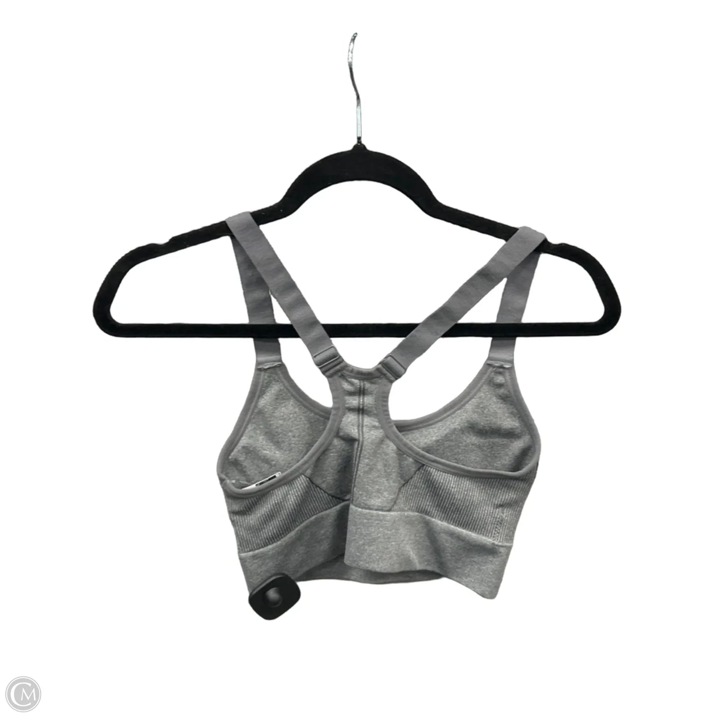 Athletic Bra By New Balance In Grey, Size: M