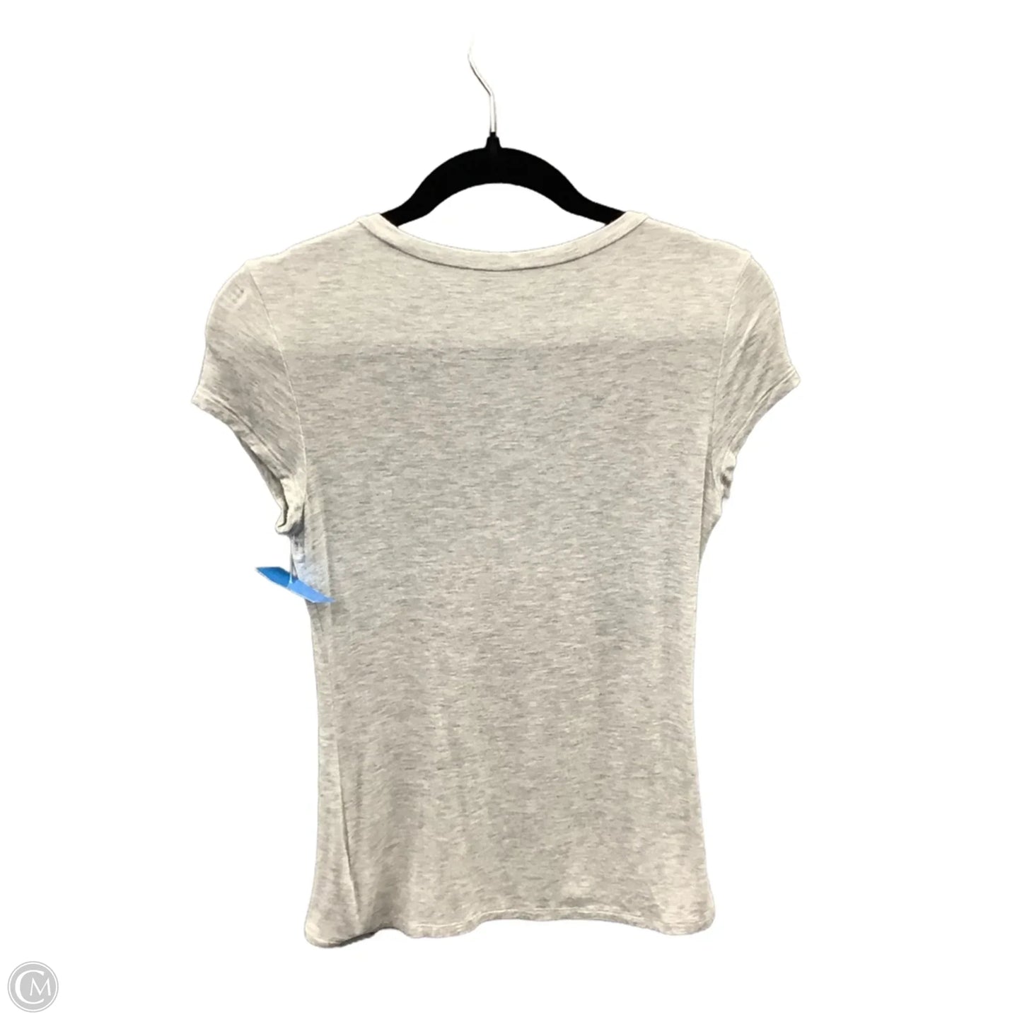 Top Short Sleeve Basic By Express In Grey, Size: S