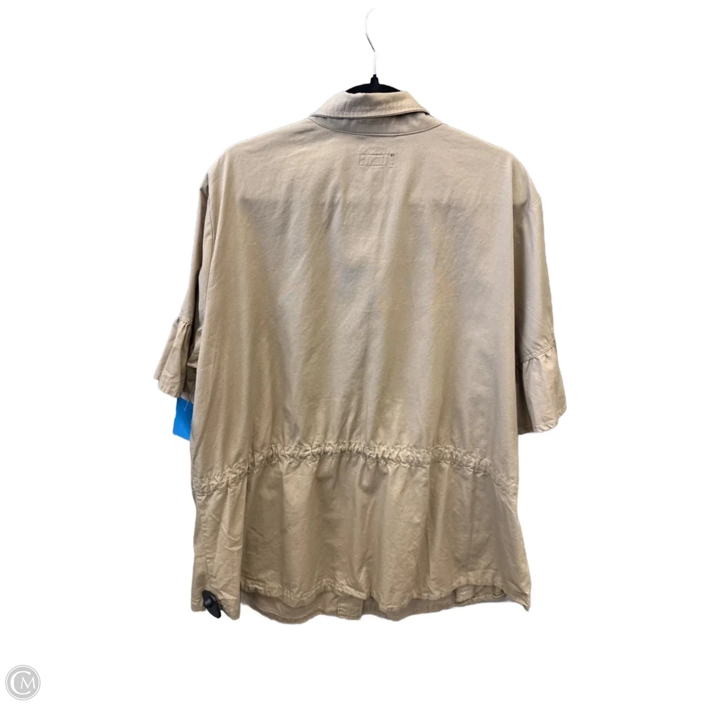 Jacket Utility By Ana In Tan, Size: 3x