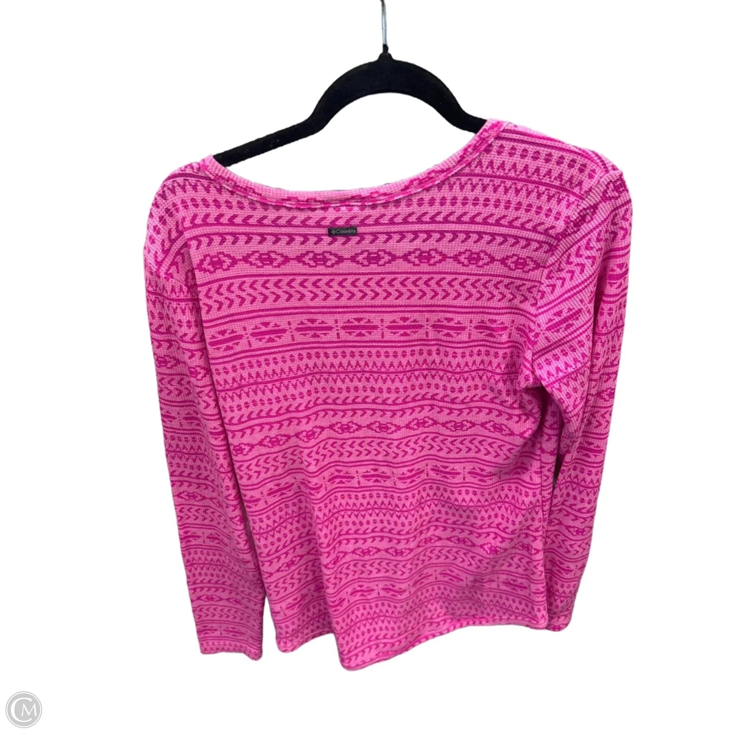 Top Long Sleeve By Columbia In Pink, Size: Xl
