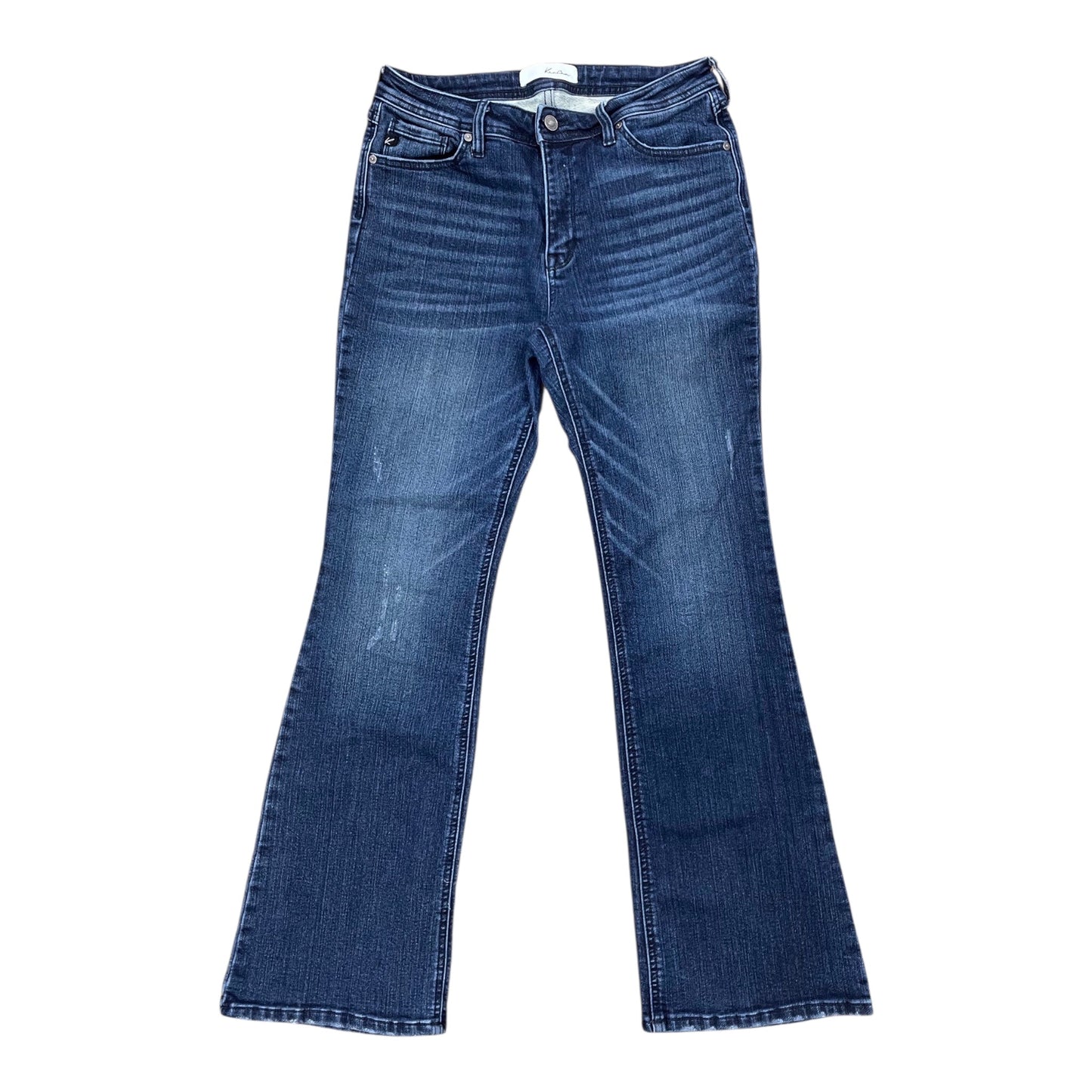 Jeans Straight By Kancan In Blue Denim, Size:6