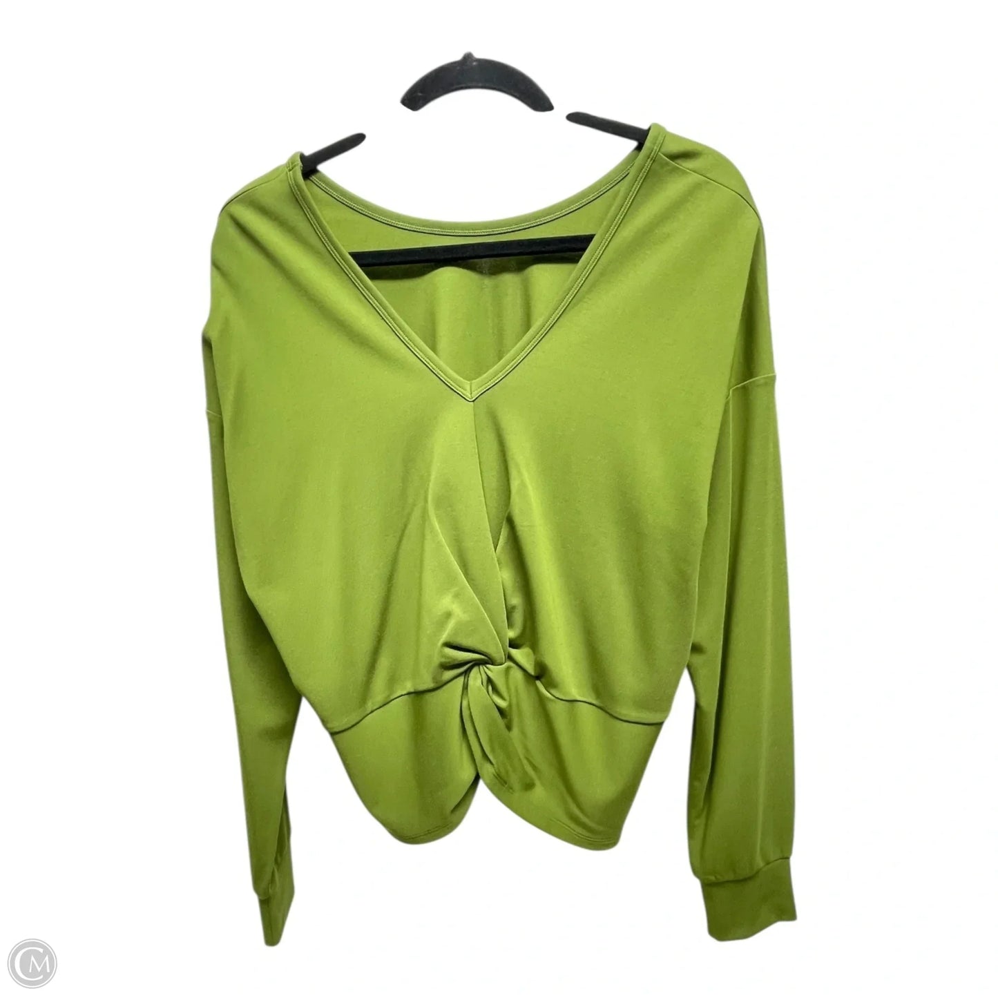 Top Long Sleeve By Cabi In Green, Size: M