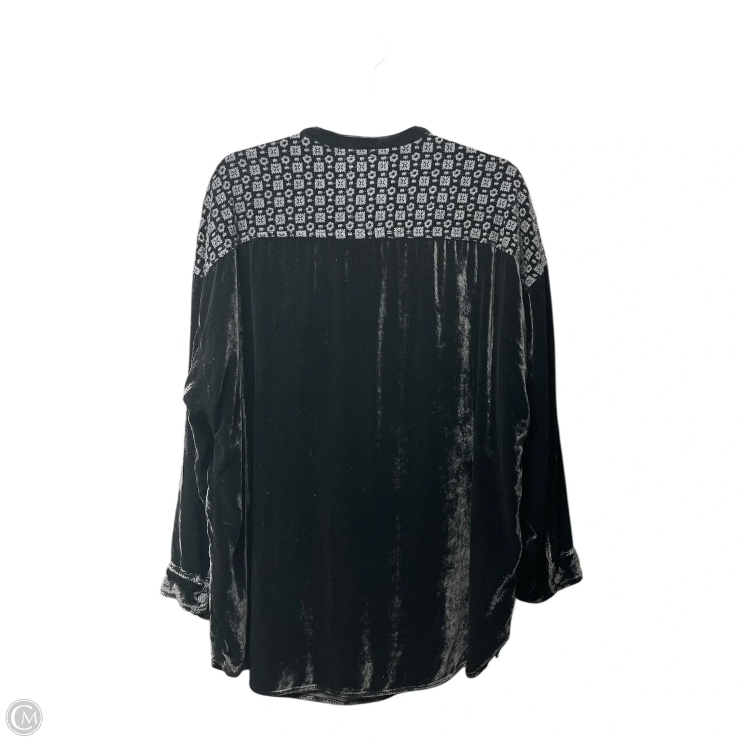 Top Long Sleeve Designer By Johnny Was In Black, Size: S