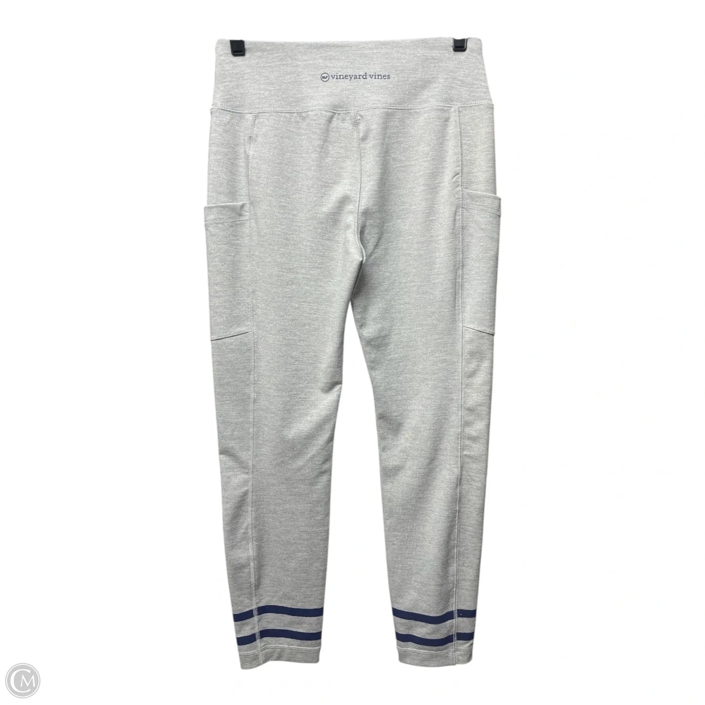 Athletic Leggings By Vineyard Vines In Grey, Size: M