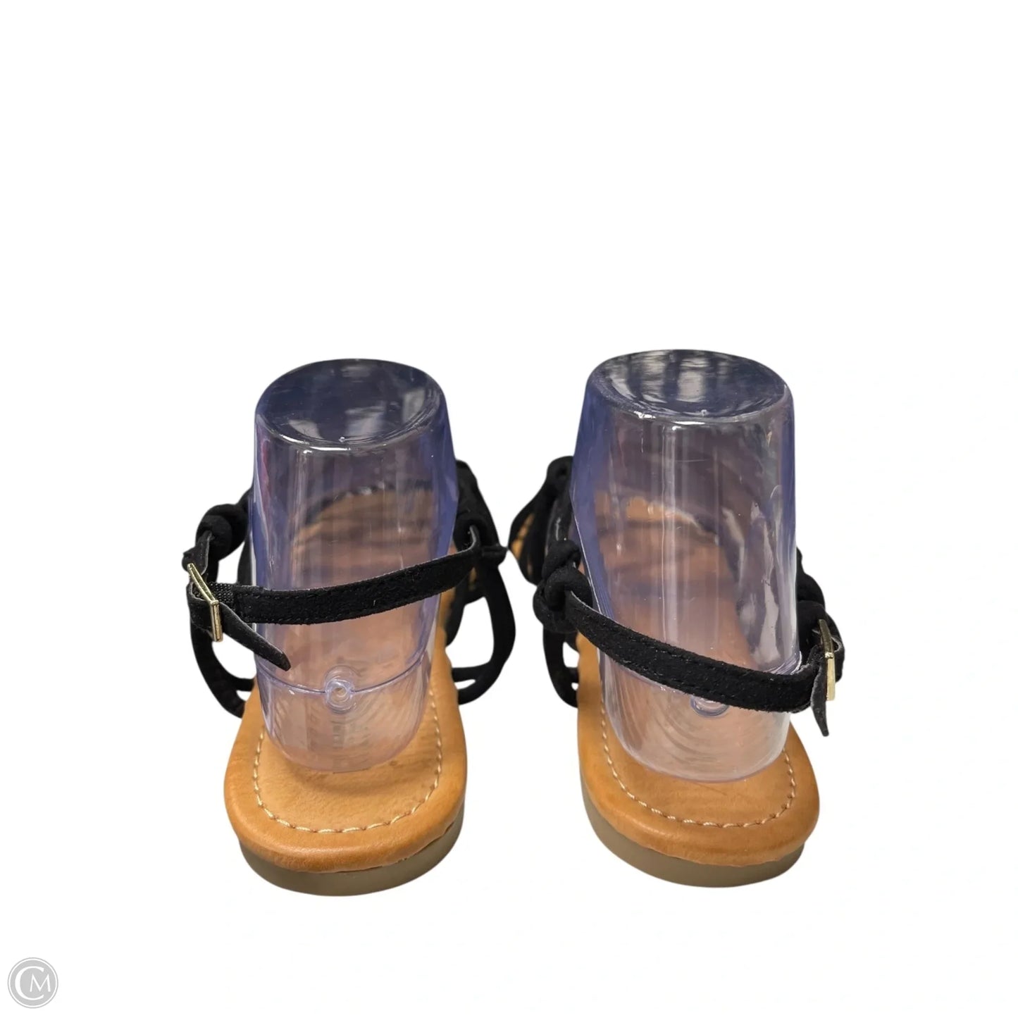 Sandals Flats By Report In Black, Size: 8.5