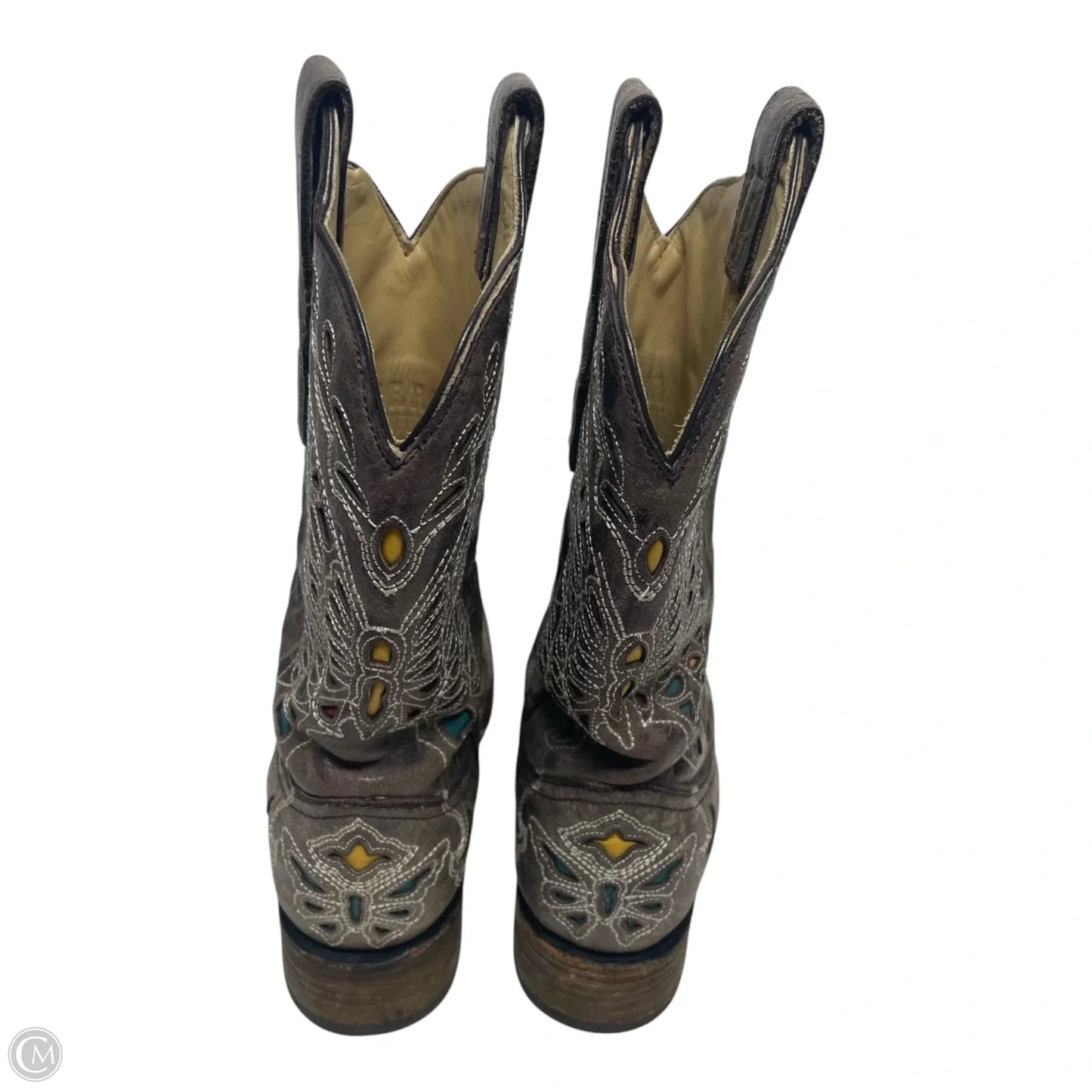 Boots Western By Corral In Taupe, Size: 8.5