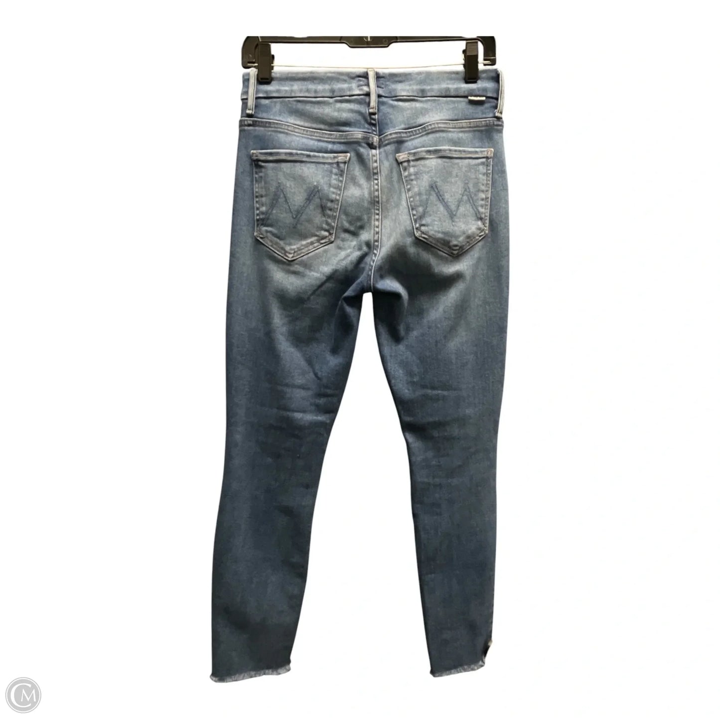 Jeans Skinny By Mother In Blue Denim, Size: 4