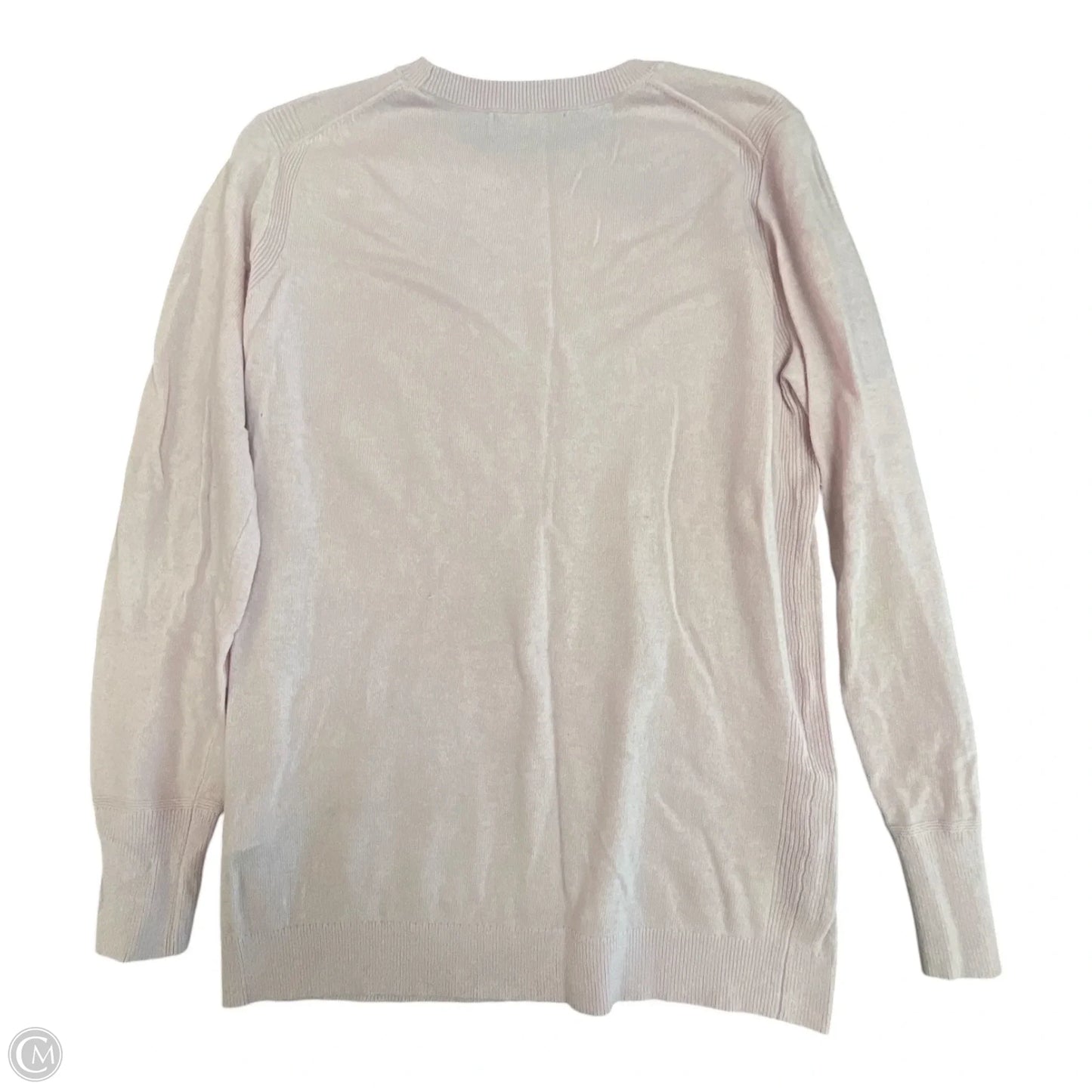 Sweater By Banana Republic In Pink, Size: L
