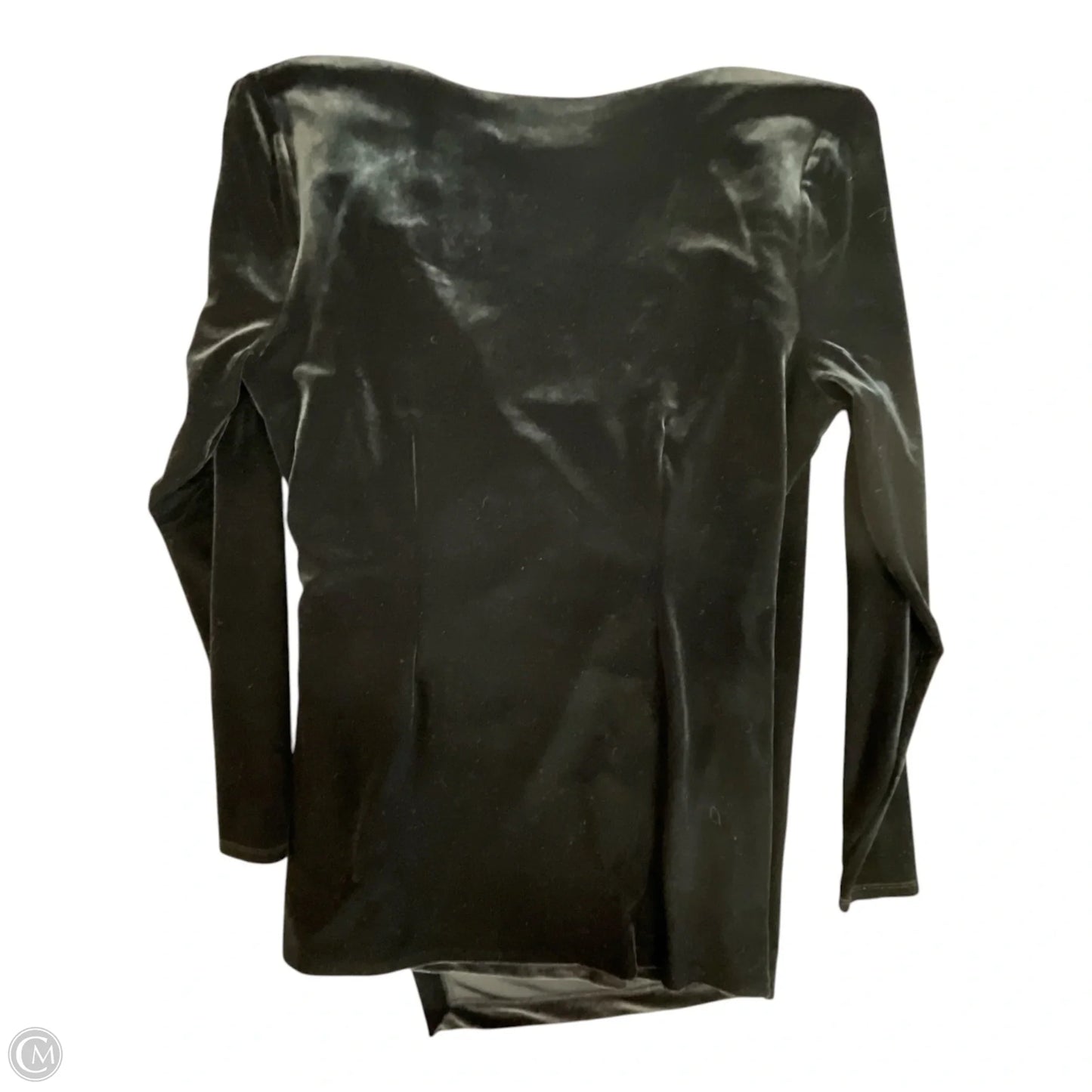 Tunic Long Sleeve By White House Black Market In Black, Size: L