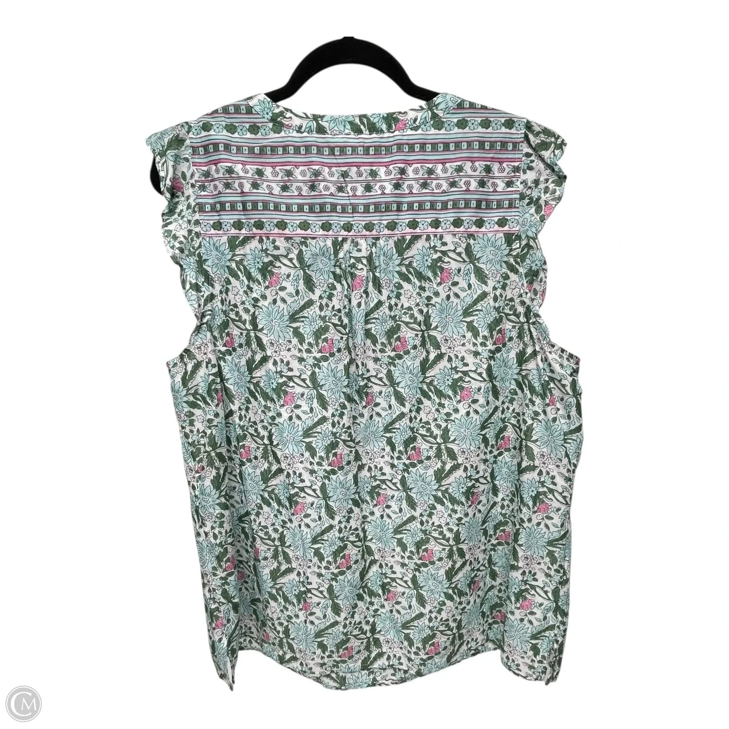 Top Long Sleeve By Talbots In Multi-colored, Size: Xl