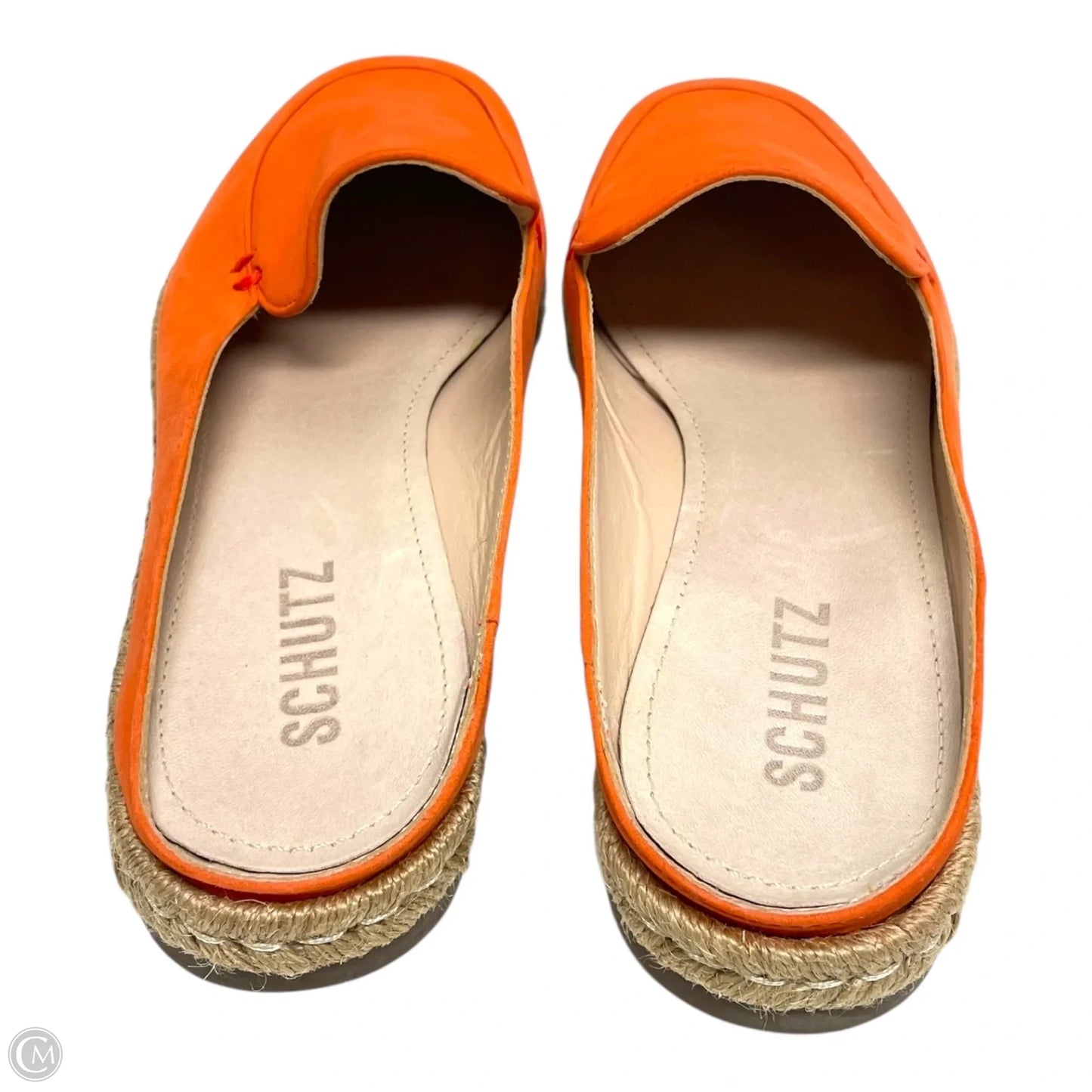 Shoes Flats By SCHUTZ In Orange, Size: 5.5