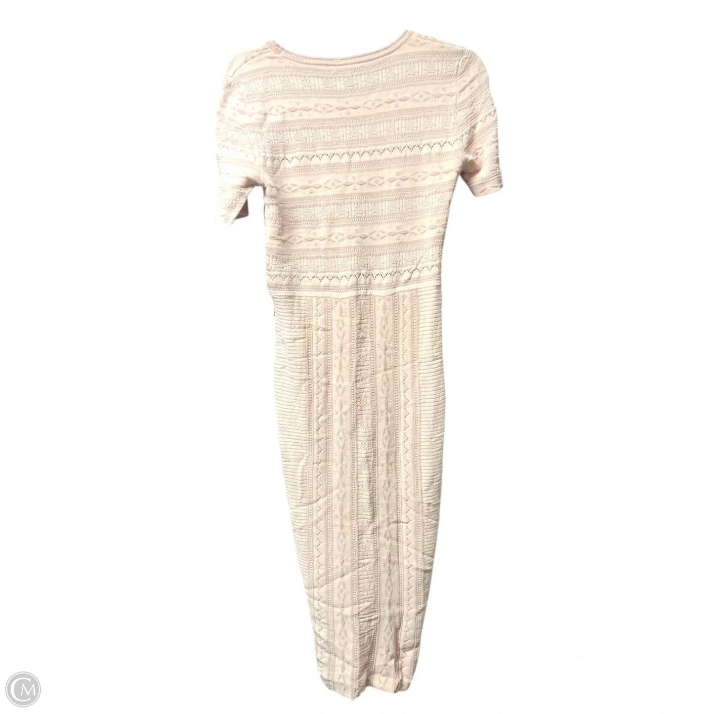 Dress Designer By ronny In Peach, Size: S