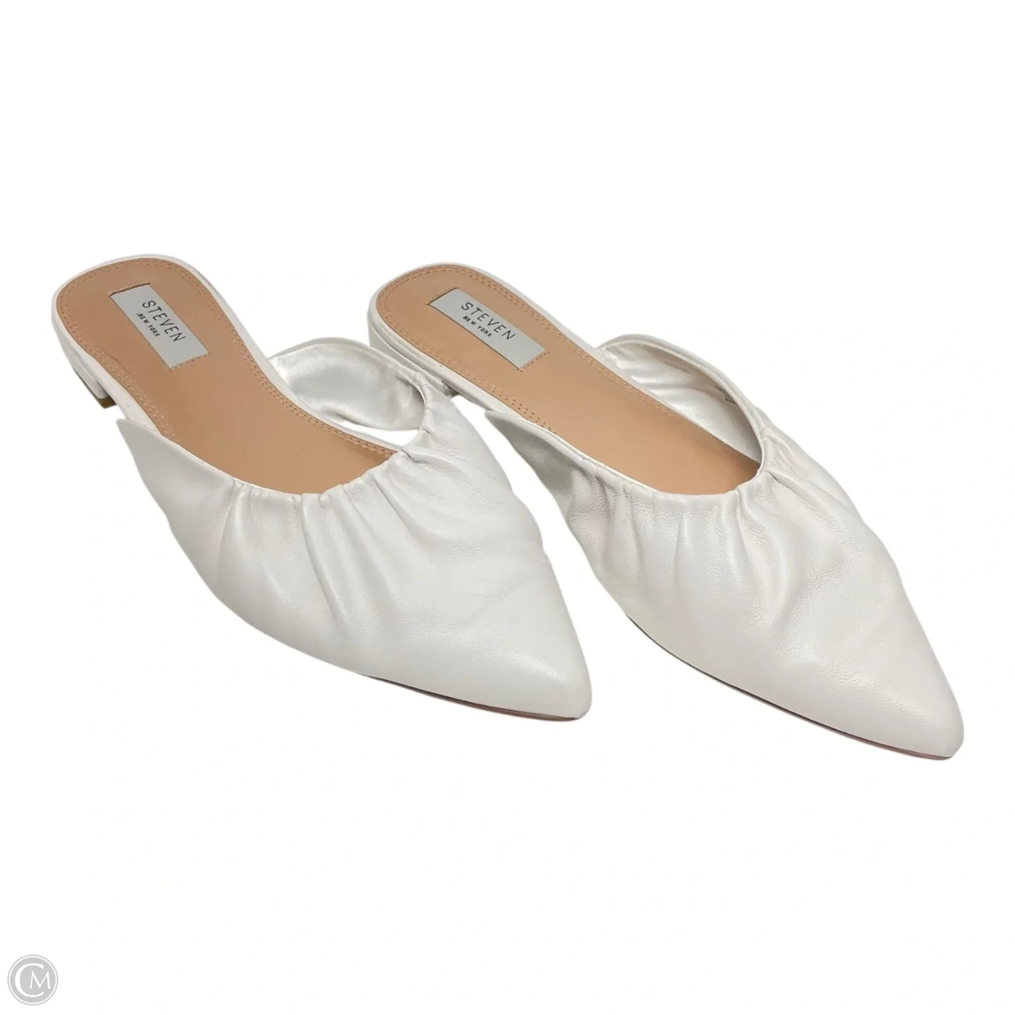 Shoes Flats By Steve Madden In White, Size: 8.5