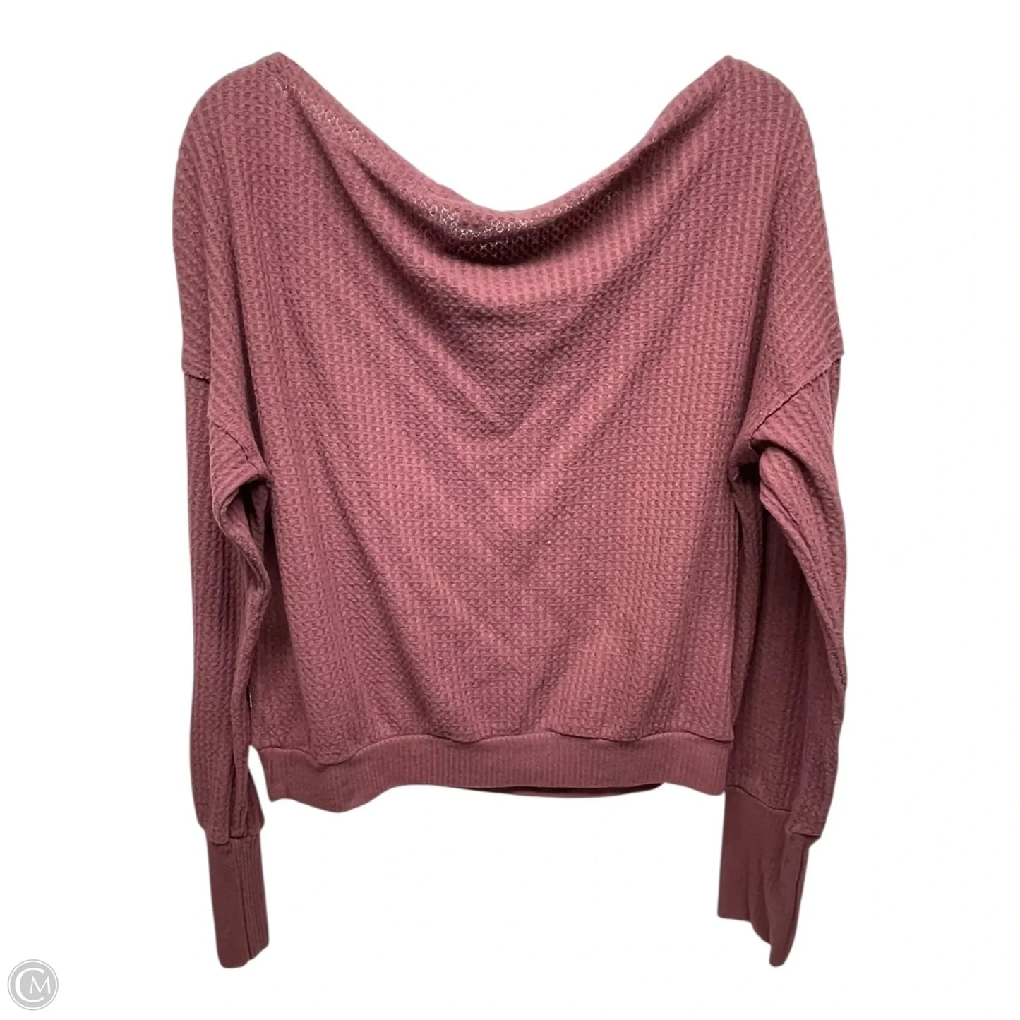 Sweater By Treasure And Bond In Maroon, Size: L