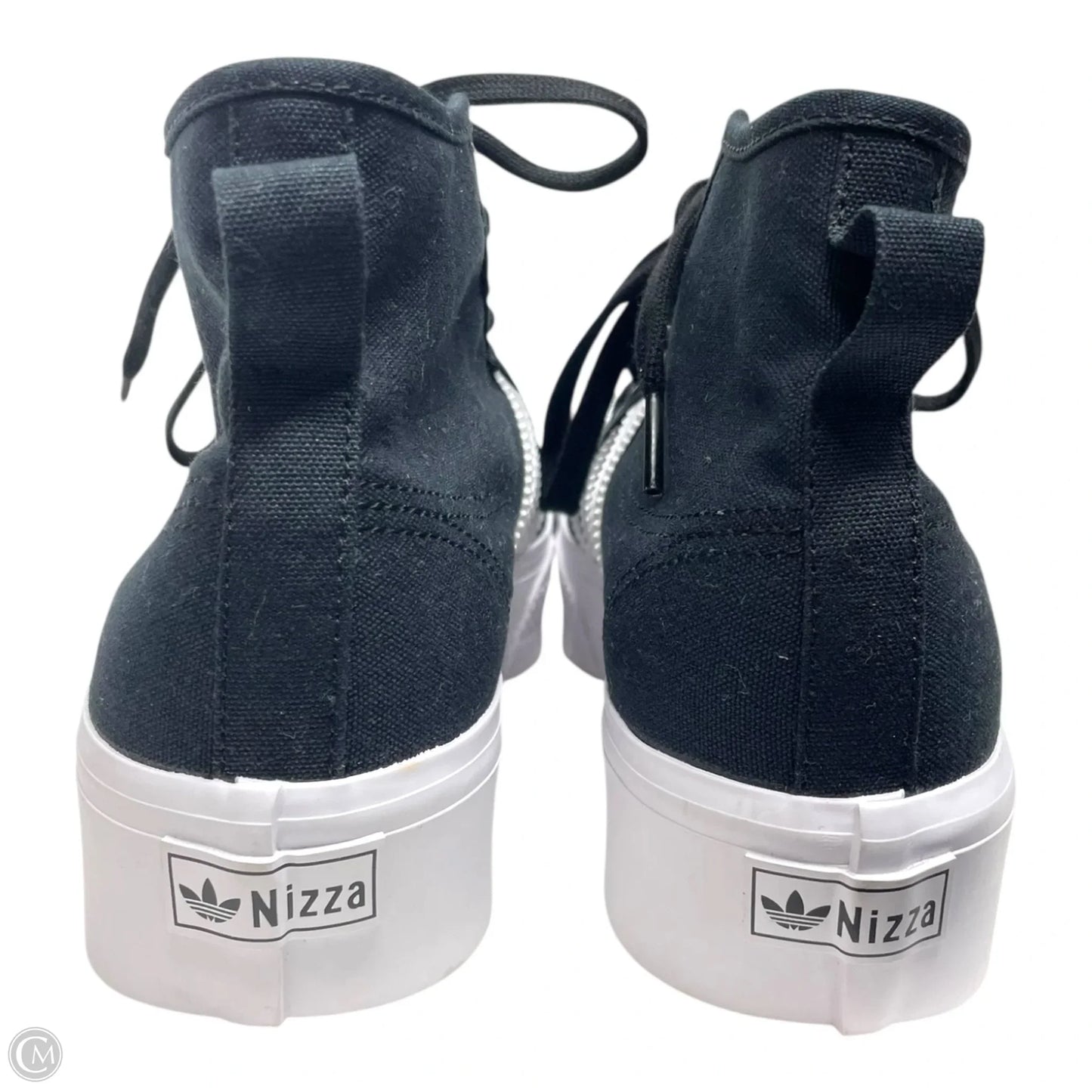 Shoes Sneakers Platform By Adidas In Black & White, Size: 8.5