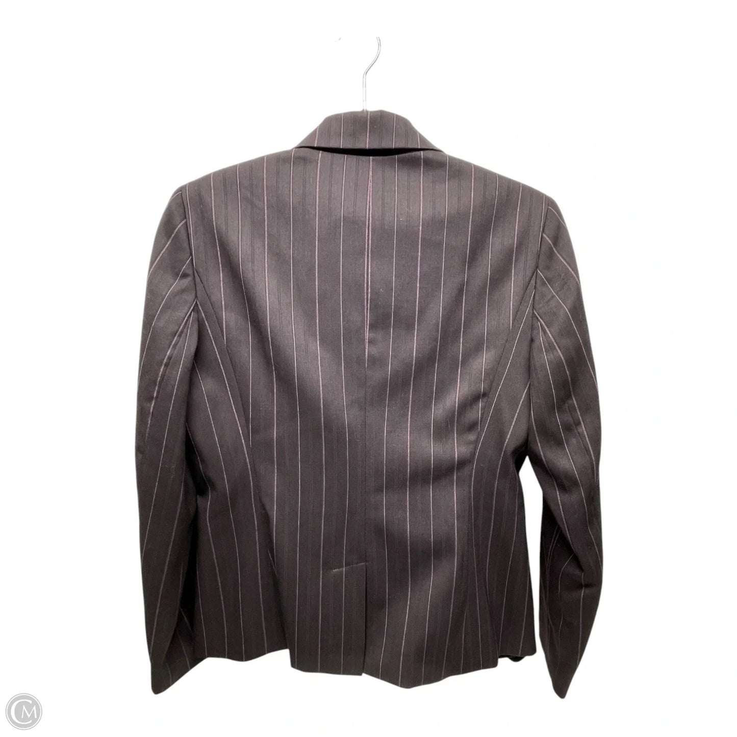 Blazer By Ann Taylor In Striped Pattern, Size: S