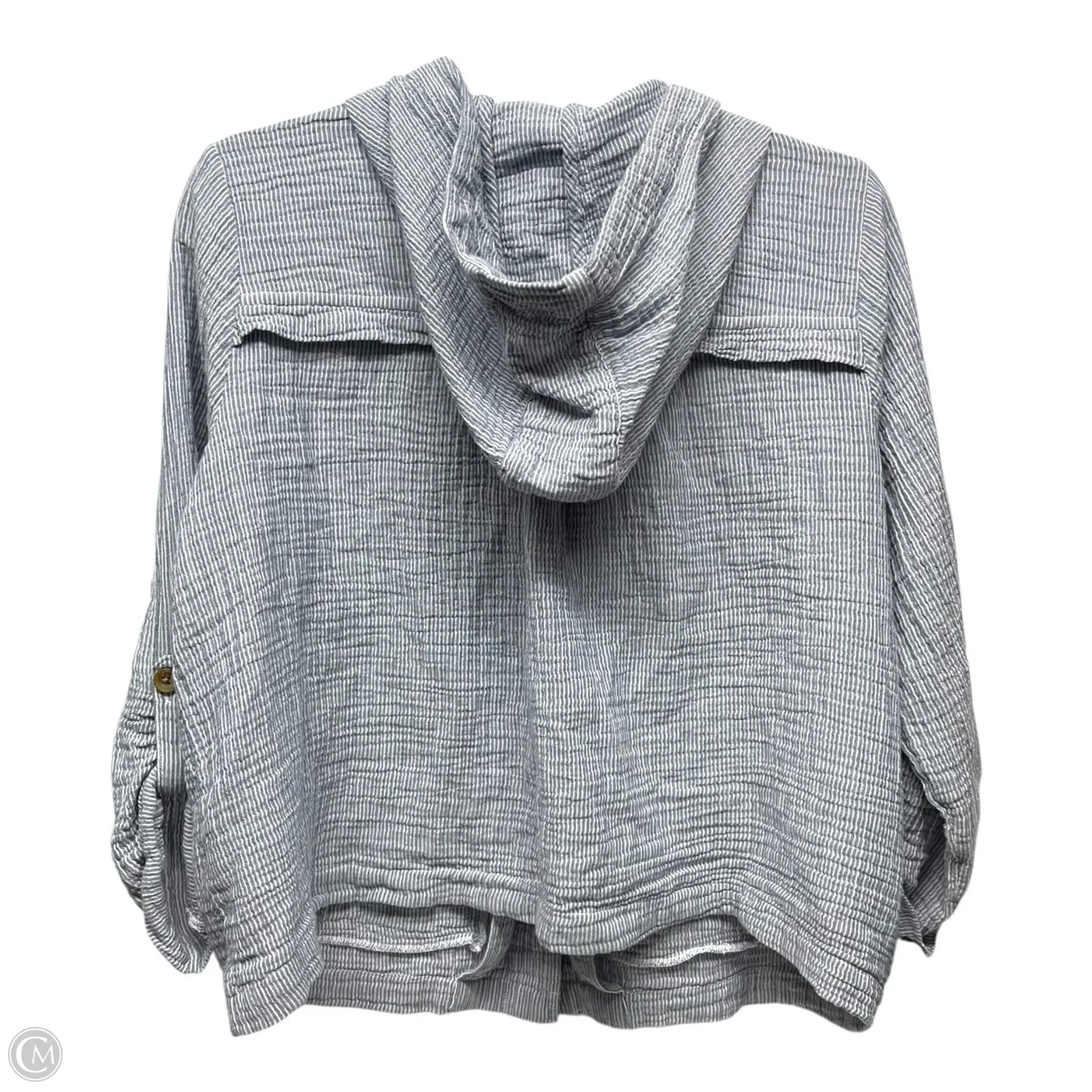 Jacket Other By J. Jill In Striped Pattern, Size: Mp